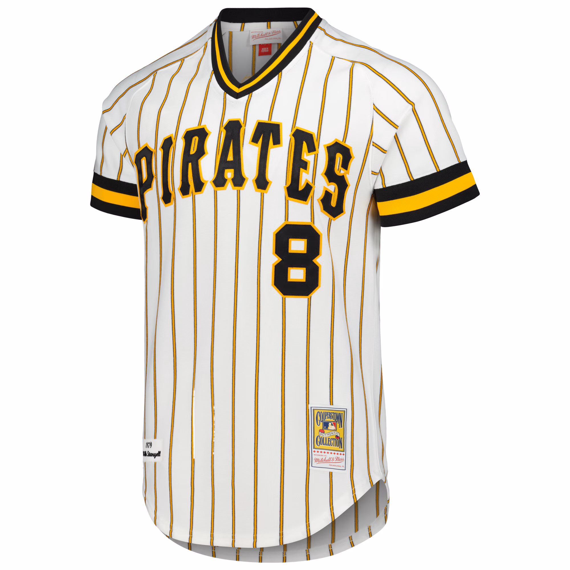 Willie Stargell Pittsburgh Pirates Mitchell & Ness Cooperstown Collection 1979 Authentic Jersey - White