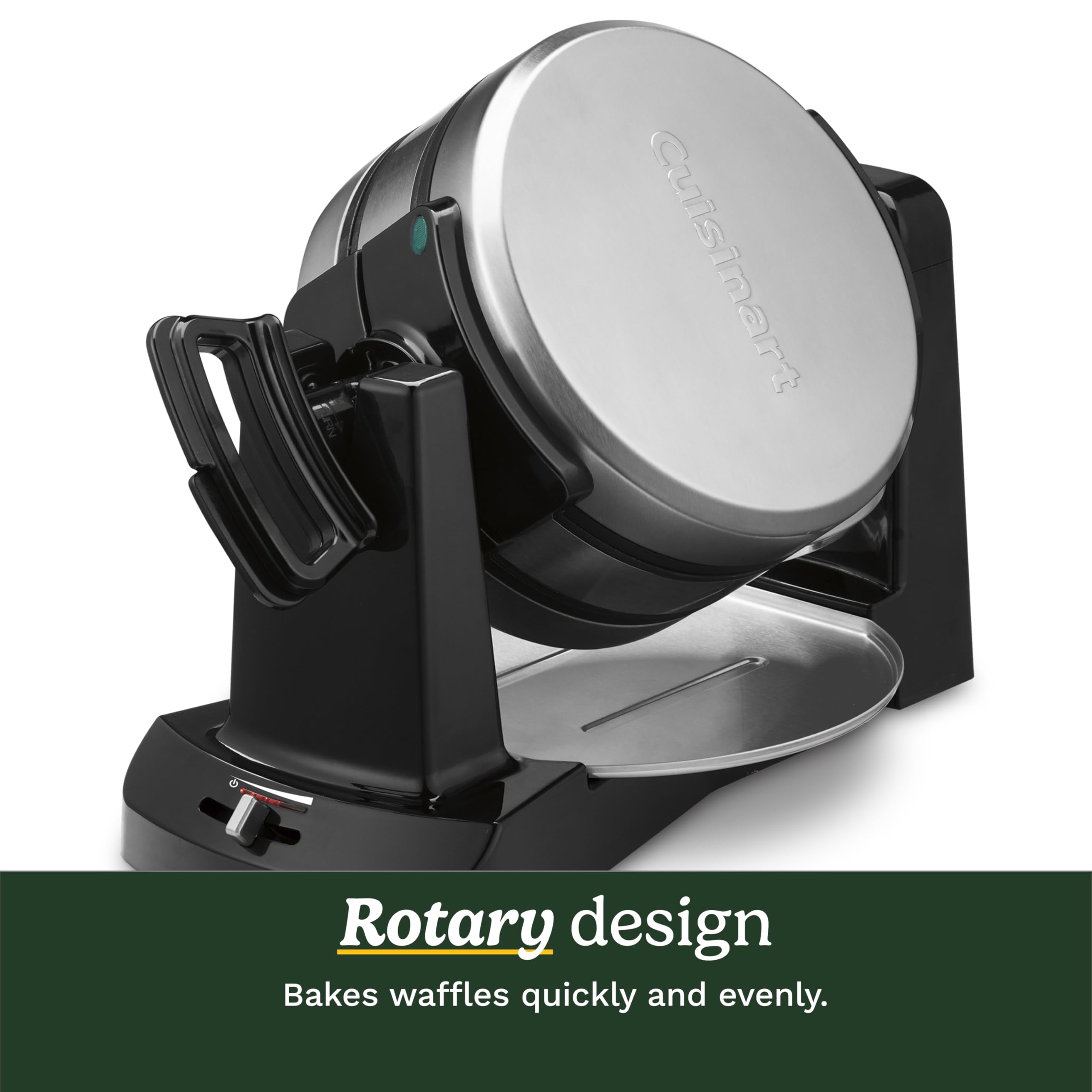 CUISINART Double Flip Belgian Waffle Maker - Stainless Steel