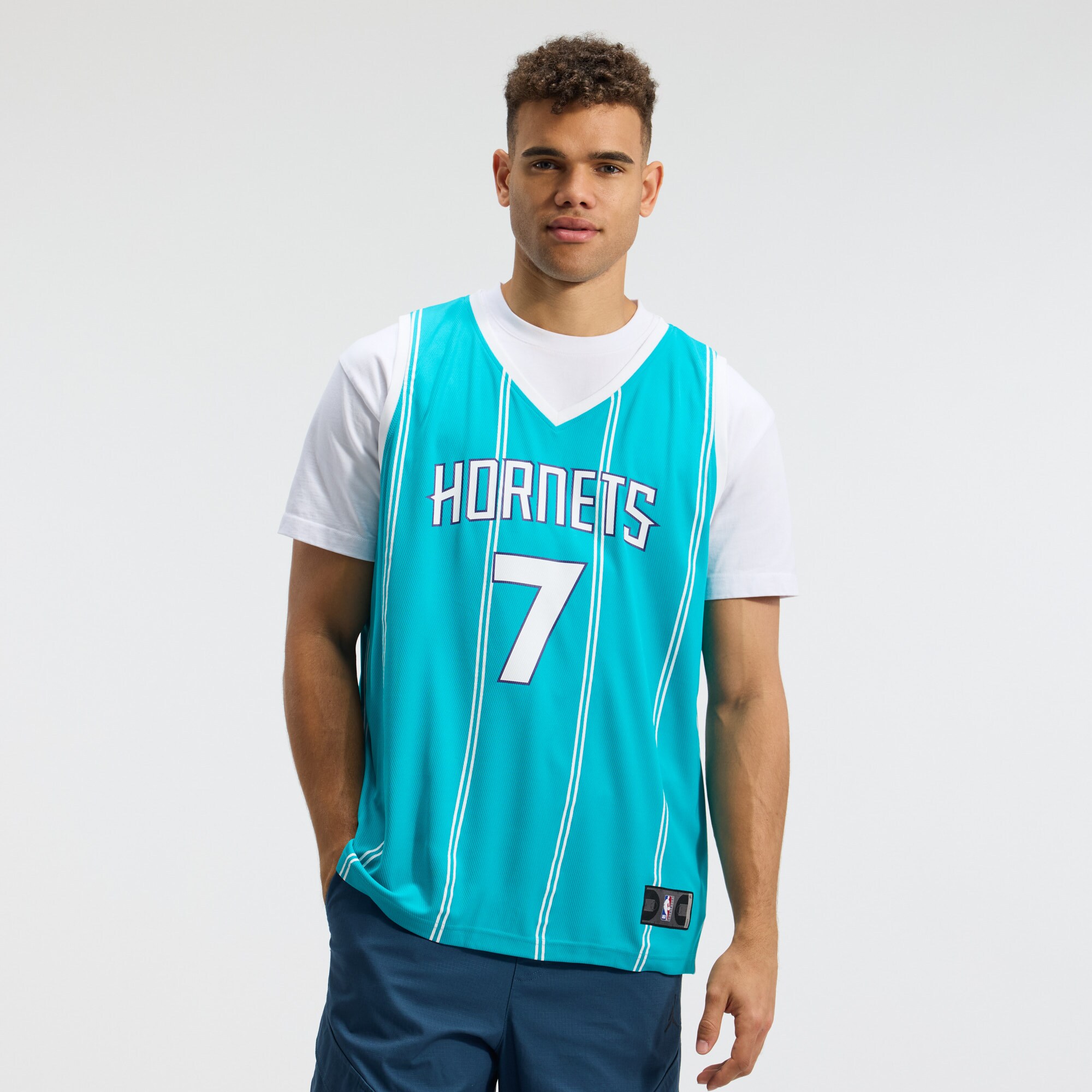 Kon Knueppel Charlotte Hornets Fanatics 2025 NBA Draft First Round Pick Fast Break Replica Jersey - Icon Edition - Teal
