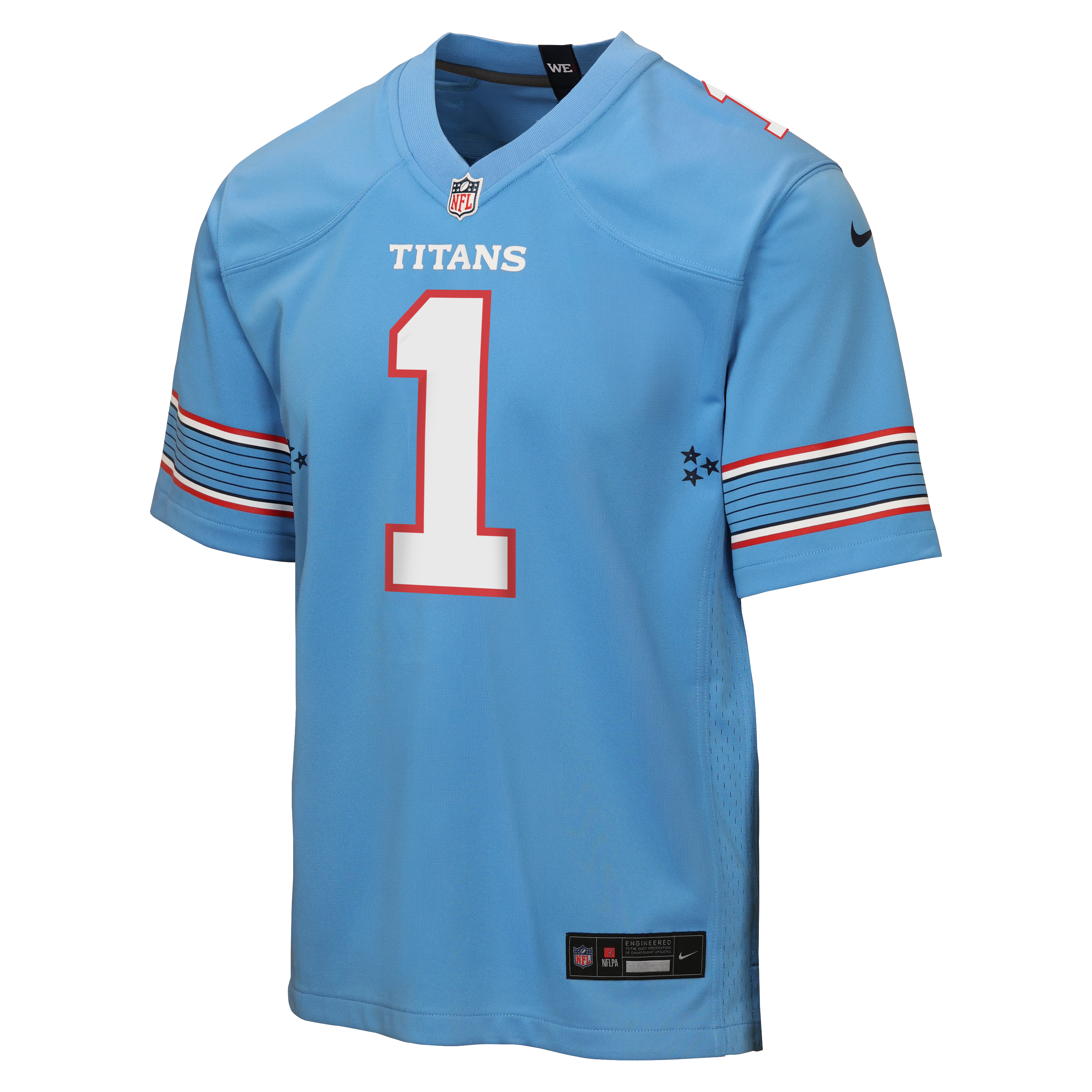 Cameron Ward Tennessee Titans Nike Youth Game Jersey - Light Blue
