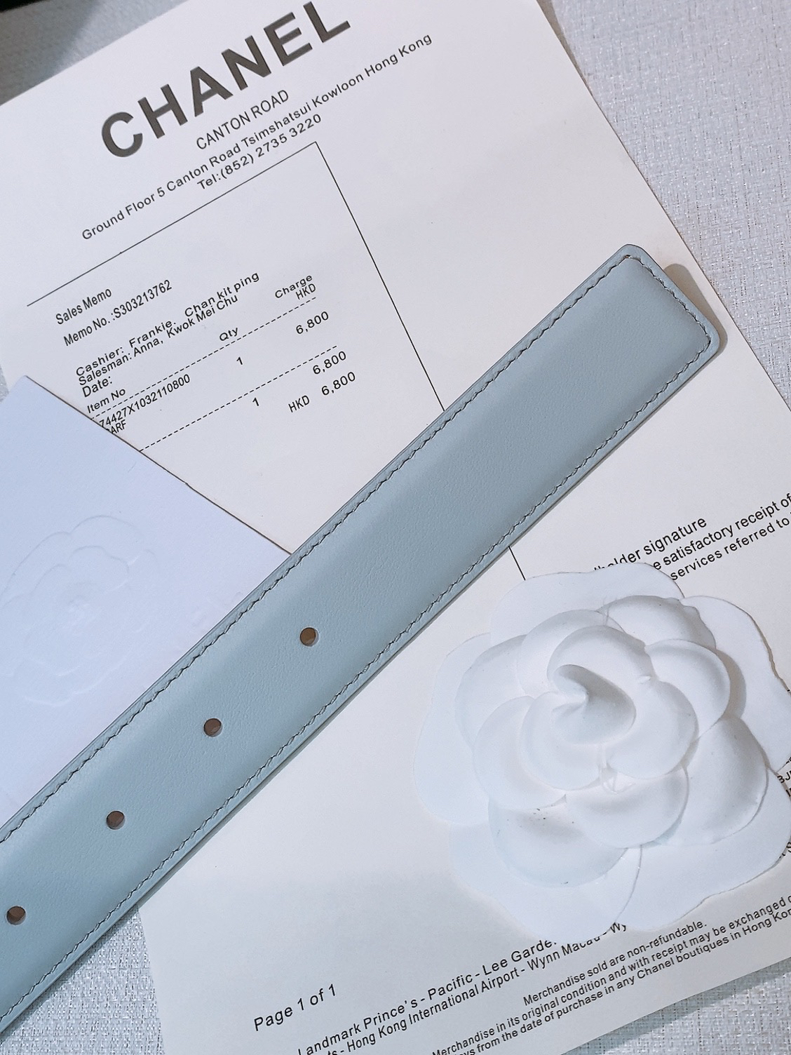 Chanel belt-23