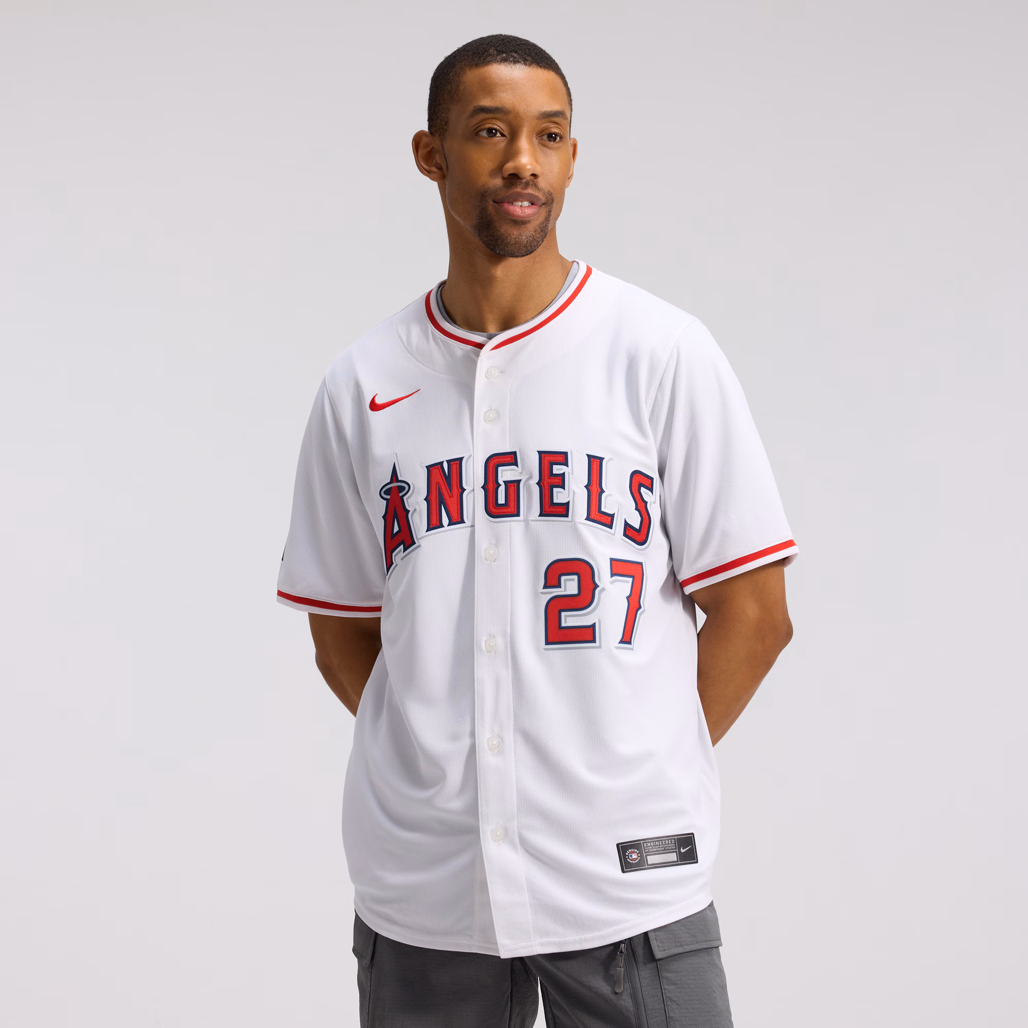 Mike Trout Los Angeles Angels Nike Home Limited Player Jersey - White