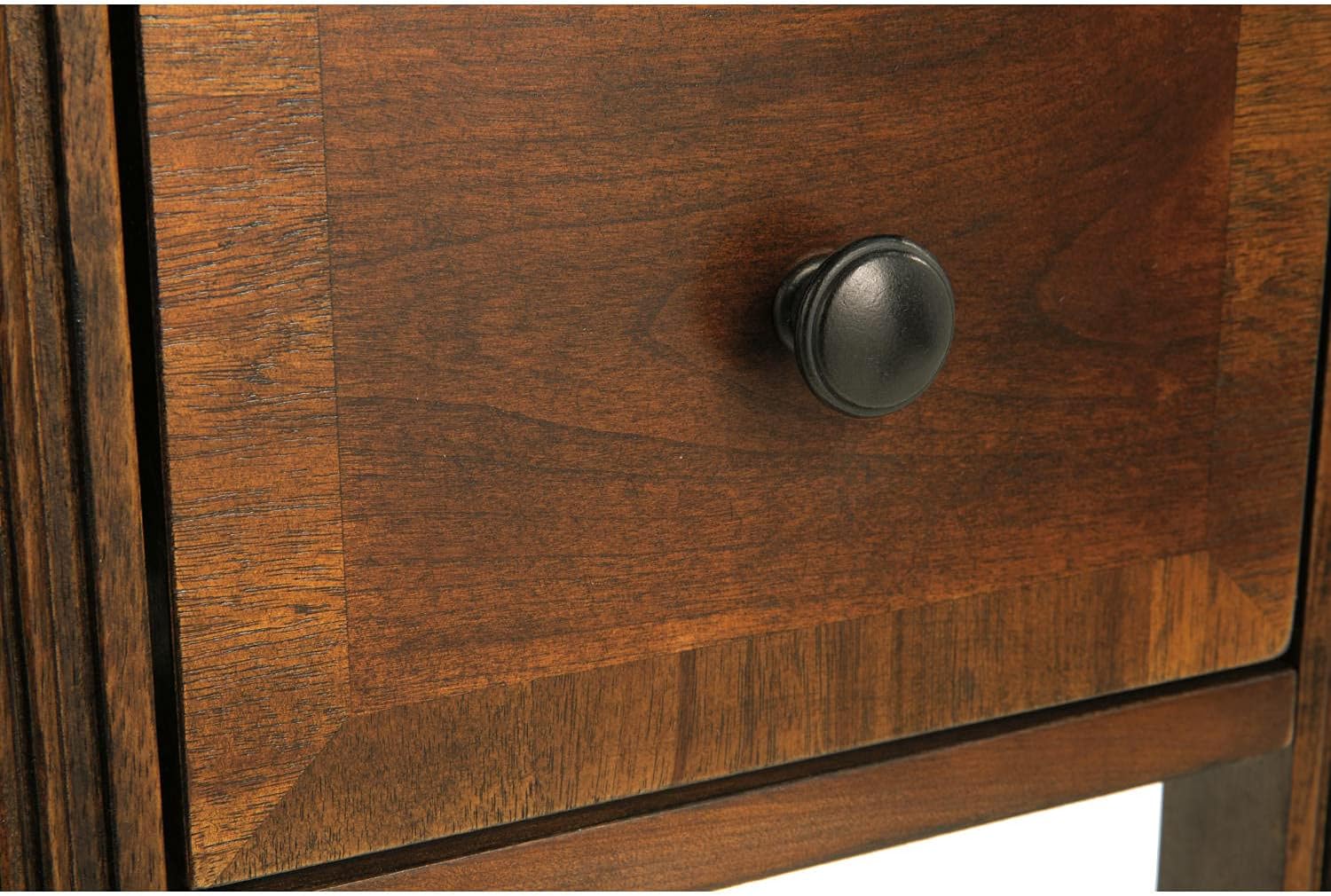 Signature Design by Ashley Breegin Chair Side End Table, 1 Drawer, 1 Fixed Shelf, Veneers, Wood, 13.13