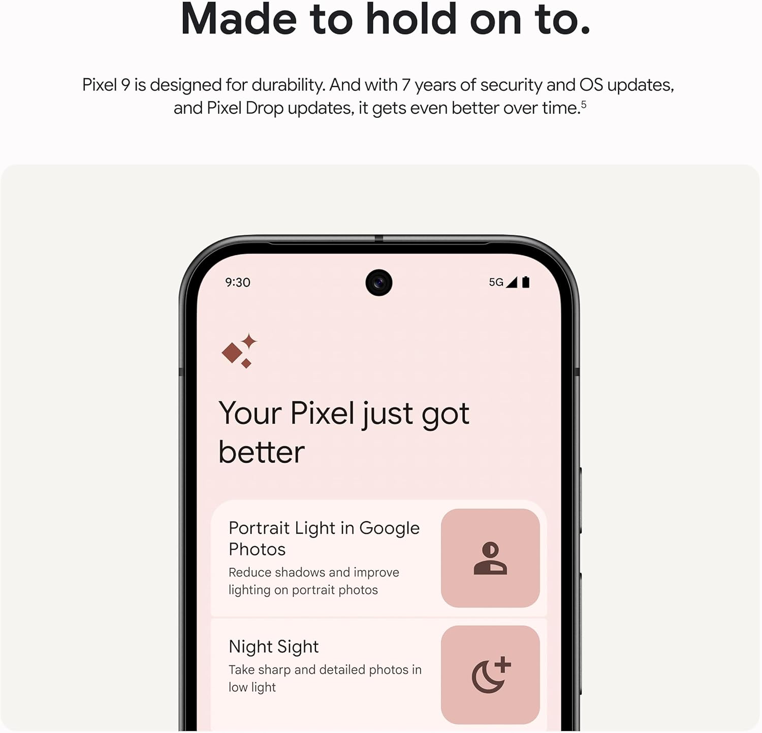 Google Pixel 9 - Unlocked Android Smartphone with Gemini, 24-Hour Battery, Advanced Camera, and 6.3