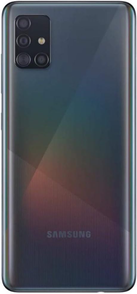 Samsung Galaxy A51, 128GB + 6GB RAM, Black - Unlocked (Renewed)
