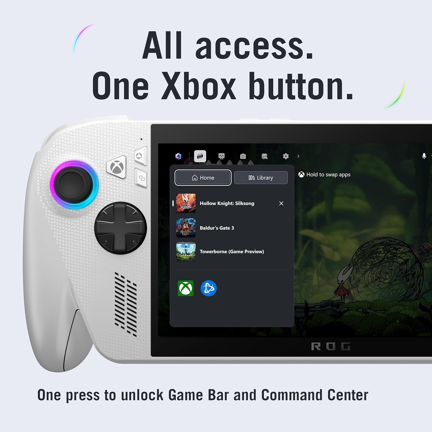ASUS ROG Xbox Ally Gaming Handheld 7