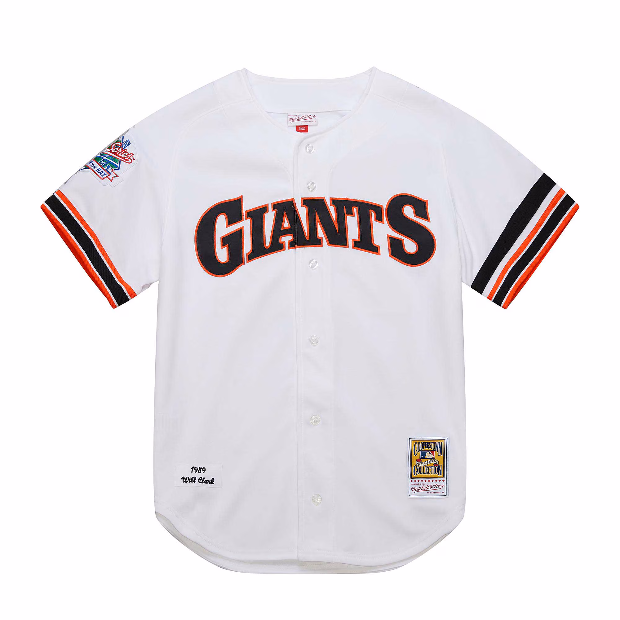 Will Clark San Francisco Giants Mitchell & Ness Cooperstown Collection 1989 Authentic Jersey - White
