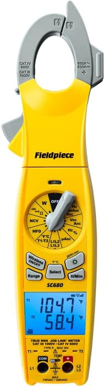 SC680 - Wireless Power Clamp Meter