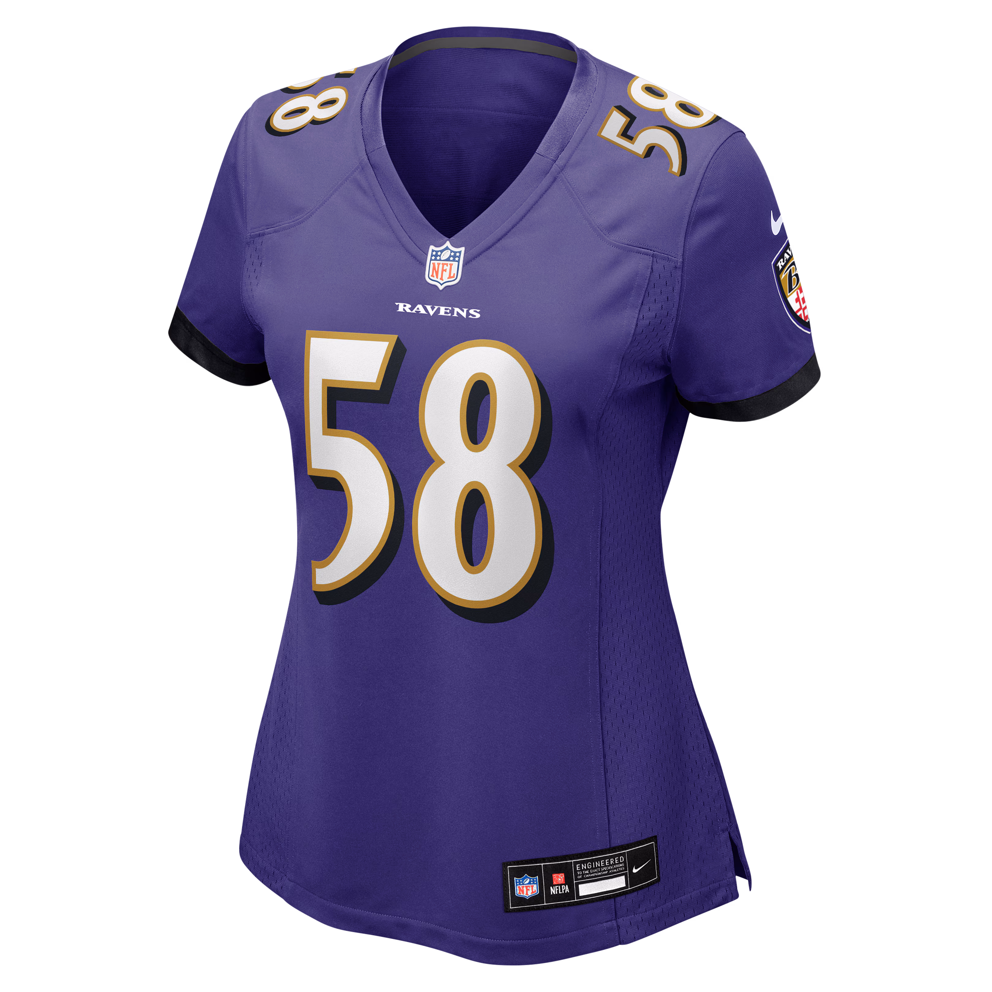Taven Bryan Baltimore Ravens Nike Women's Team Game Jersey -  Purple