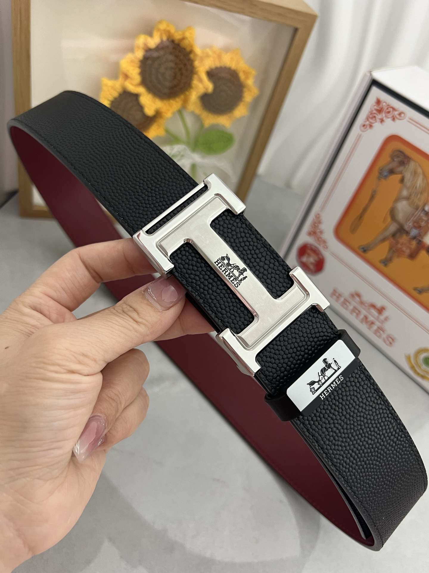 Hermes belt-90