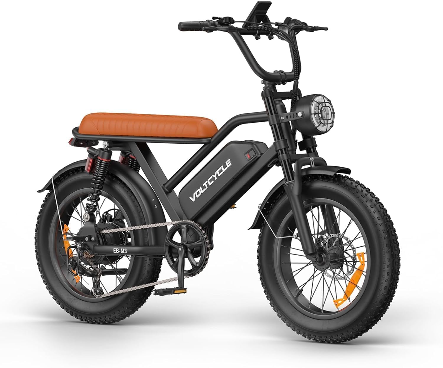Electric Bike for Adults, 1500W Peak Motor 28 MPH 50Miles Fat Tire Ebike with 48V Removable Battery 20