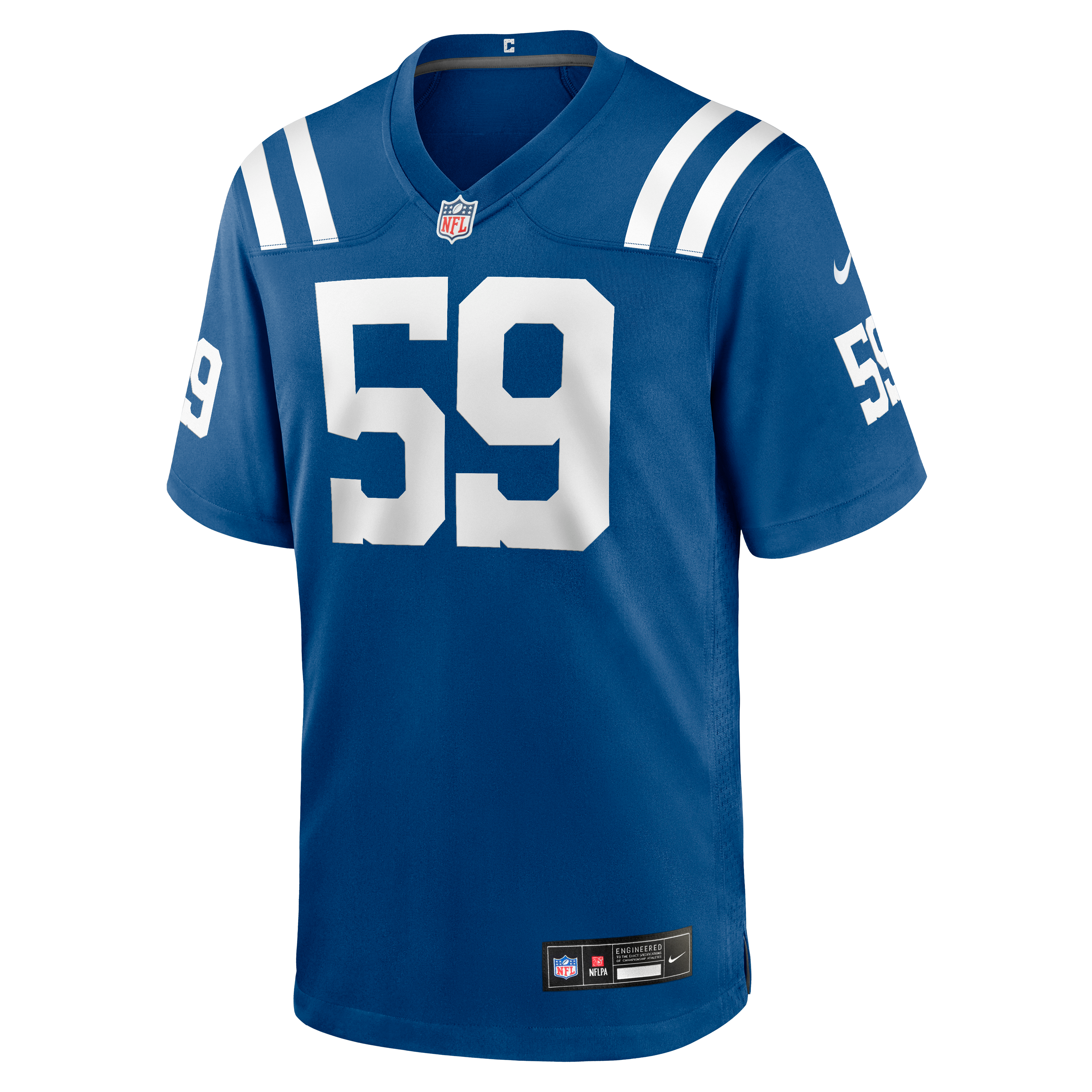 Buddy Johnson Indianapolis Colts Nike Team Game Jersey -  Royal