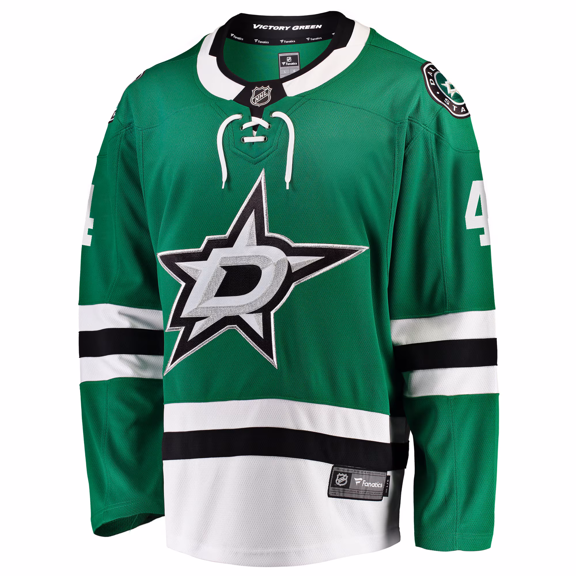 Miro Heiskanen Dallas Stars Fanatics Team Color Breakaway Player Jersey - Kelly Green