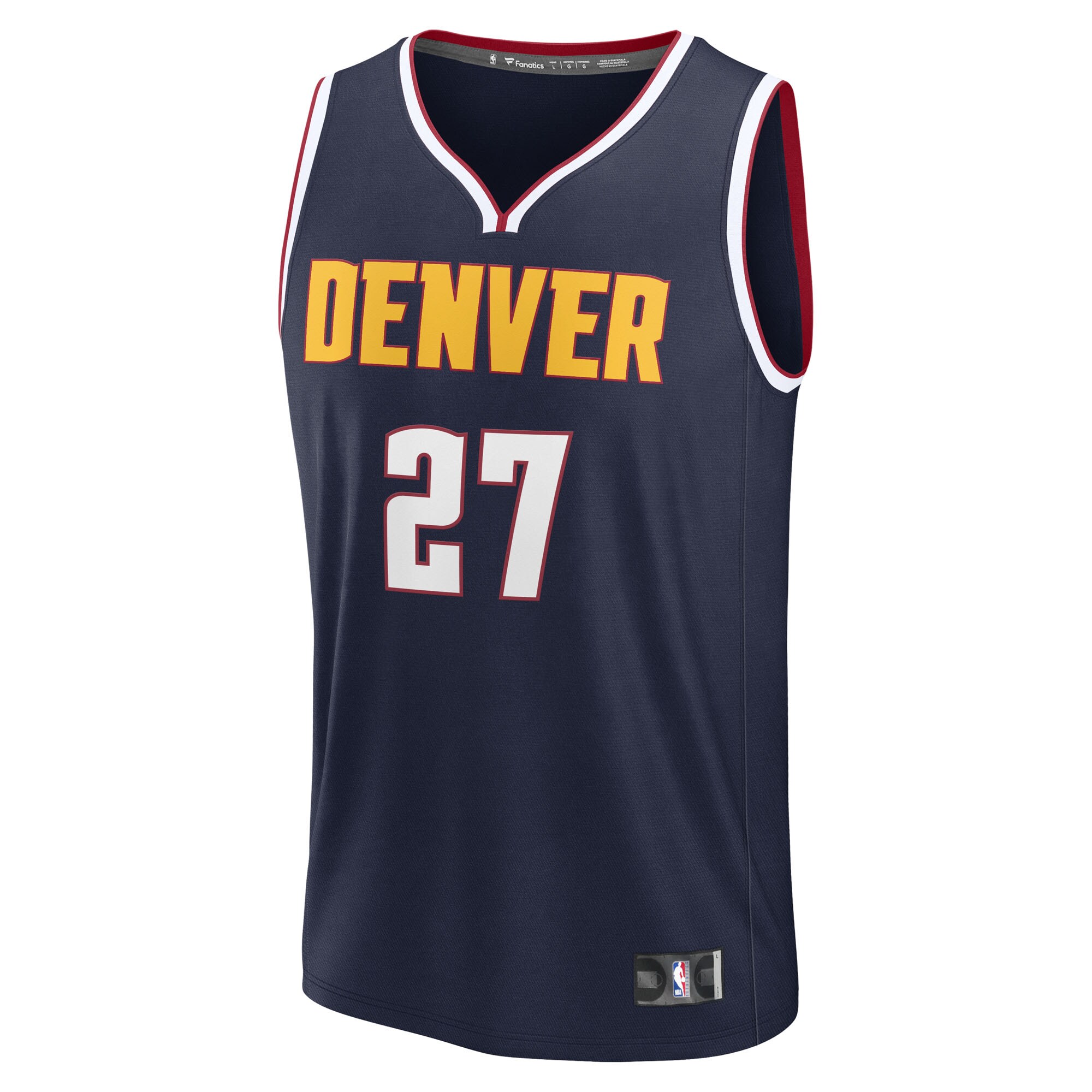 Jamal Murray Denver Nuggets Fanatics Youth Fast Break Replica Player Jersey - Navy - Icon Edition