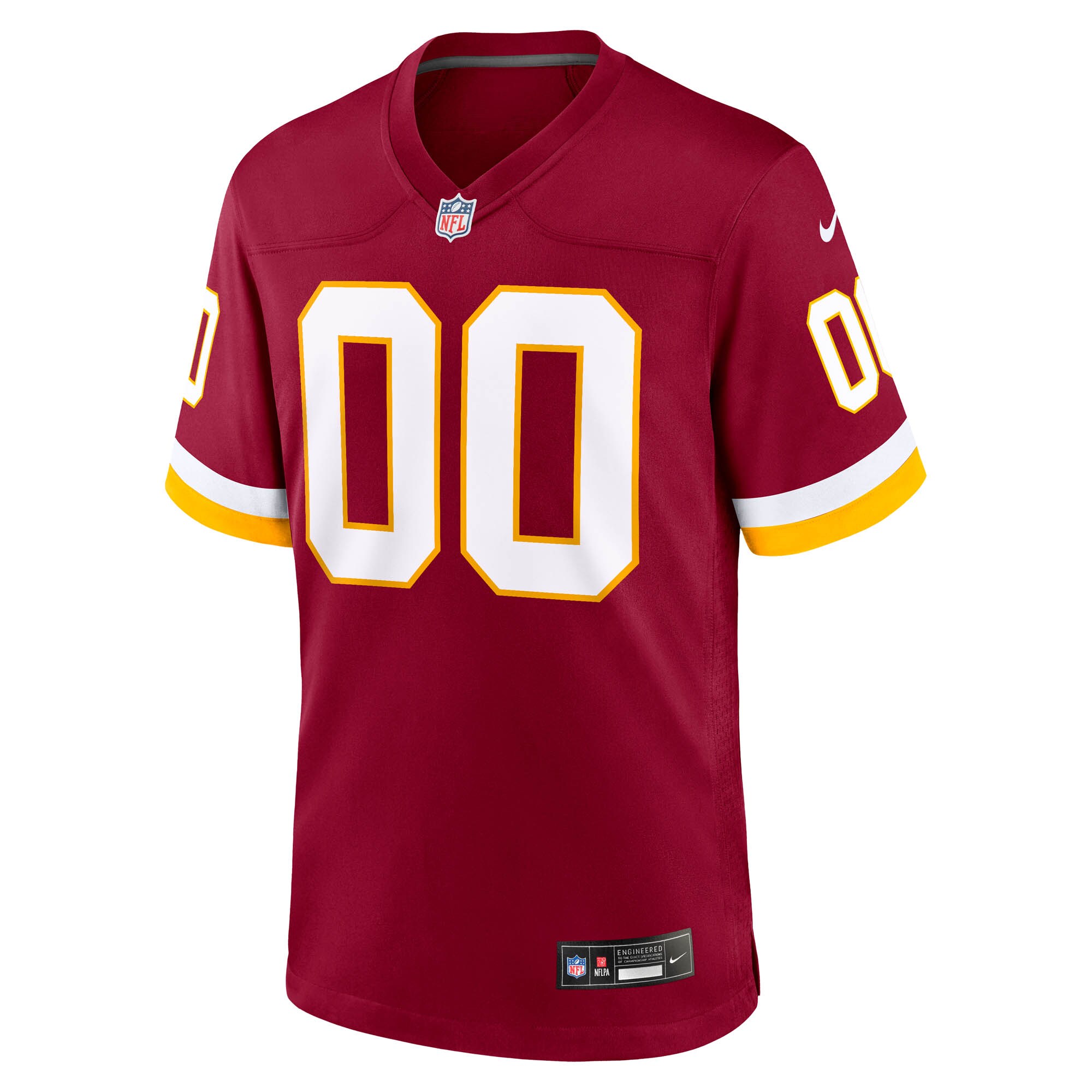 Washington Commanders Nike Custom Game Jersey - Burgundy