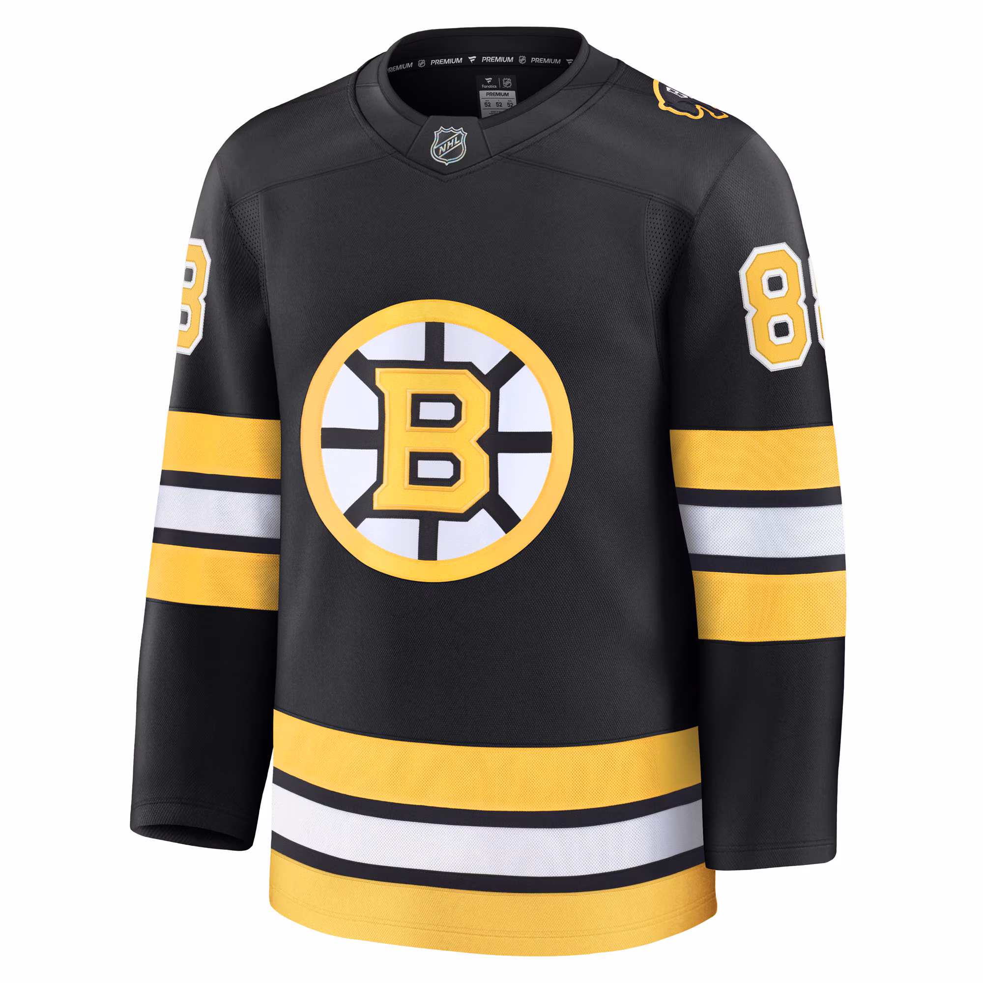 David Pastrnak Boston Bruins Fanatics Home Premium Player Jersey - Black