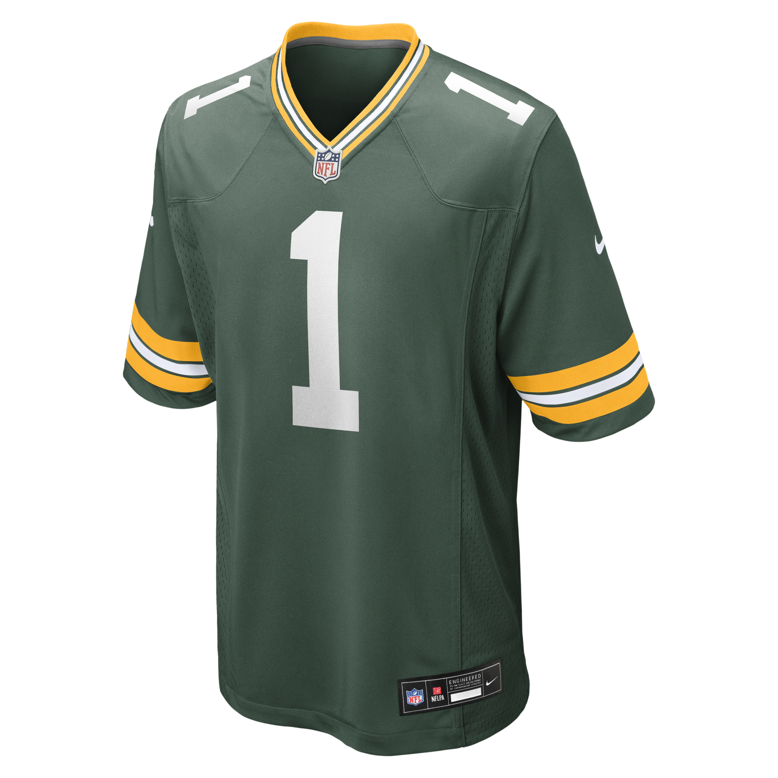 Number 1 Dad Green Bay Packers Nike Game Jersey - Green