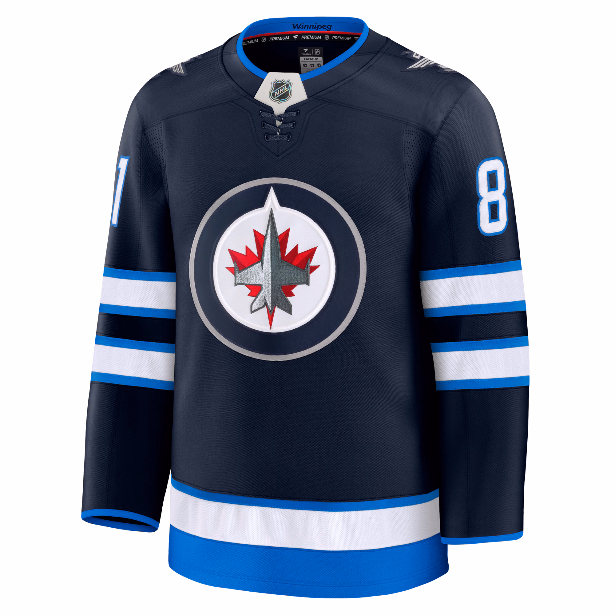 Kyle Connor Winnipeg Jets Fanatics Home Premium Jersey - Navy