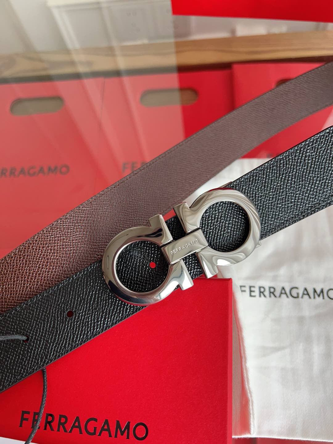 Ferragamo belt-110
