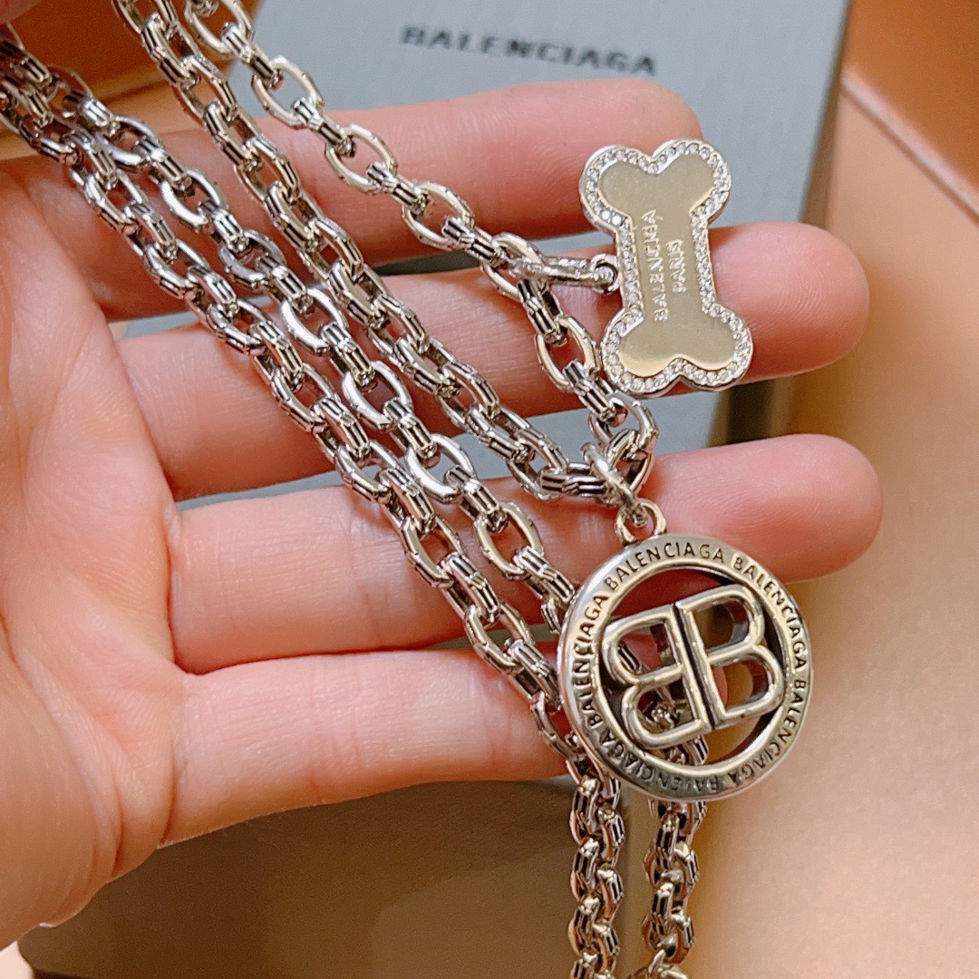 Balenciaga necklace-80