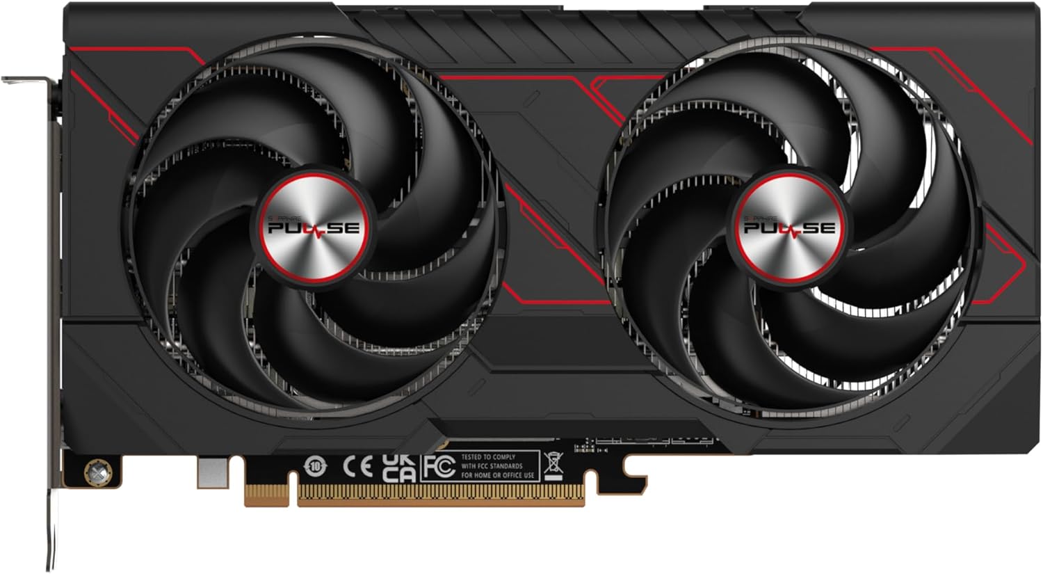 Sapphire 11350-03-20G Pulse AMD Radeon™ RX 9060 XT Gaming OC Graphics Card with 16GB GDDR6, AMD RDNA 4