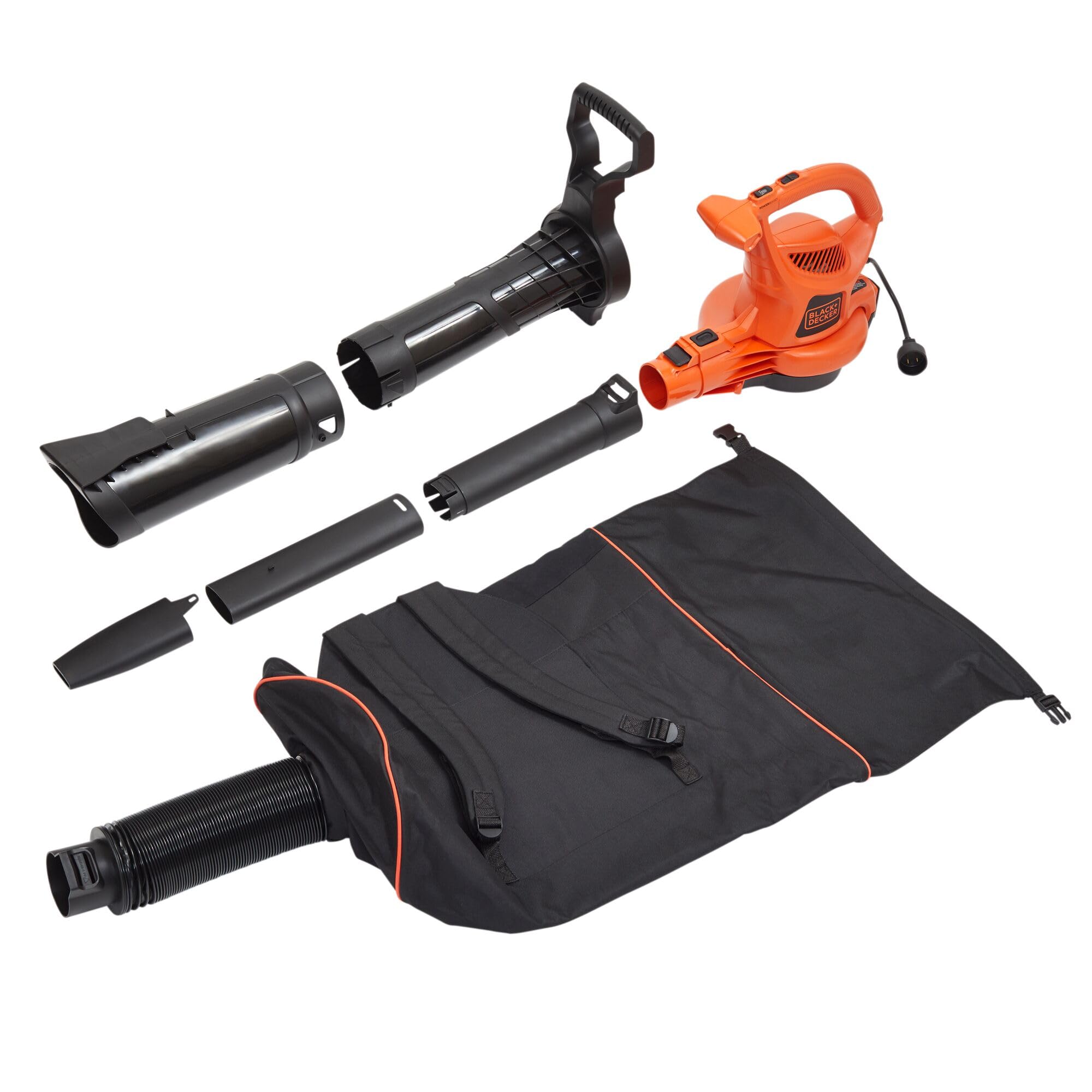 BLACK+DECKER BEBL7000 Leaf Blower, Vacuum & Mulcher 3-in-1