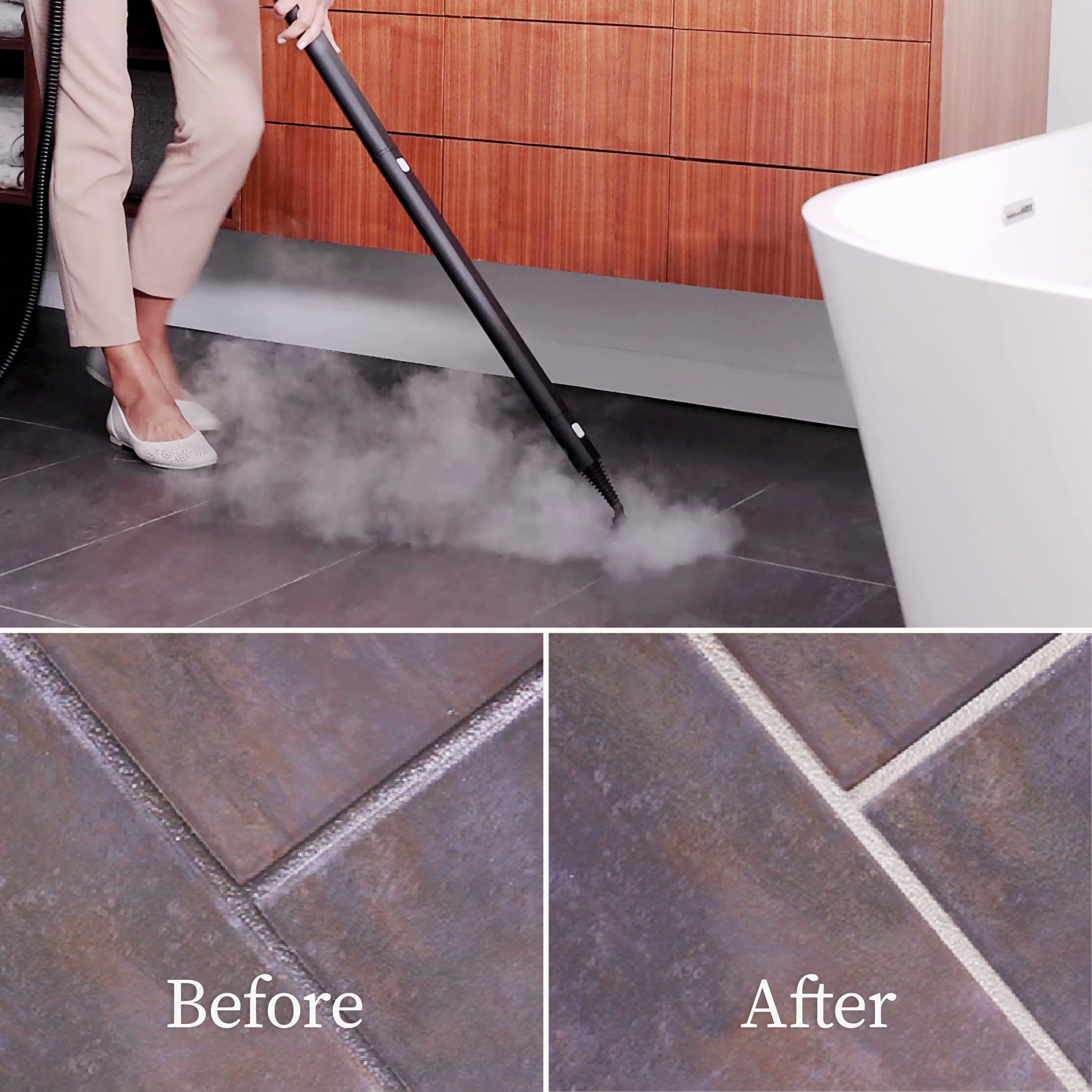 DUPRAY Neat Steam Cleaner 17-Piece Kit - Chemical-Free Power