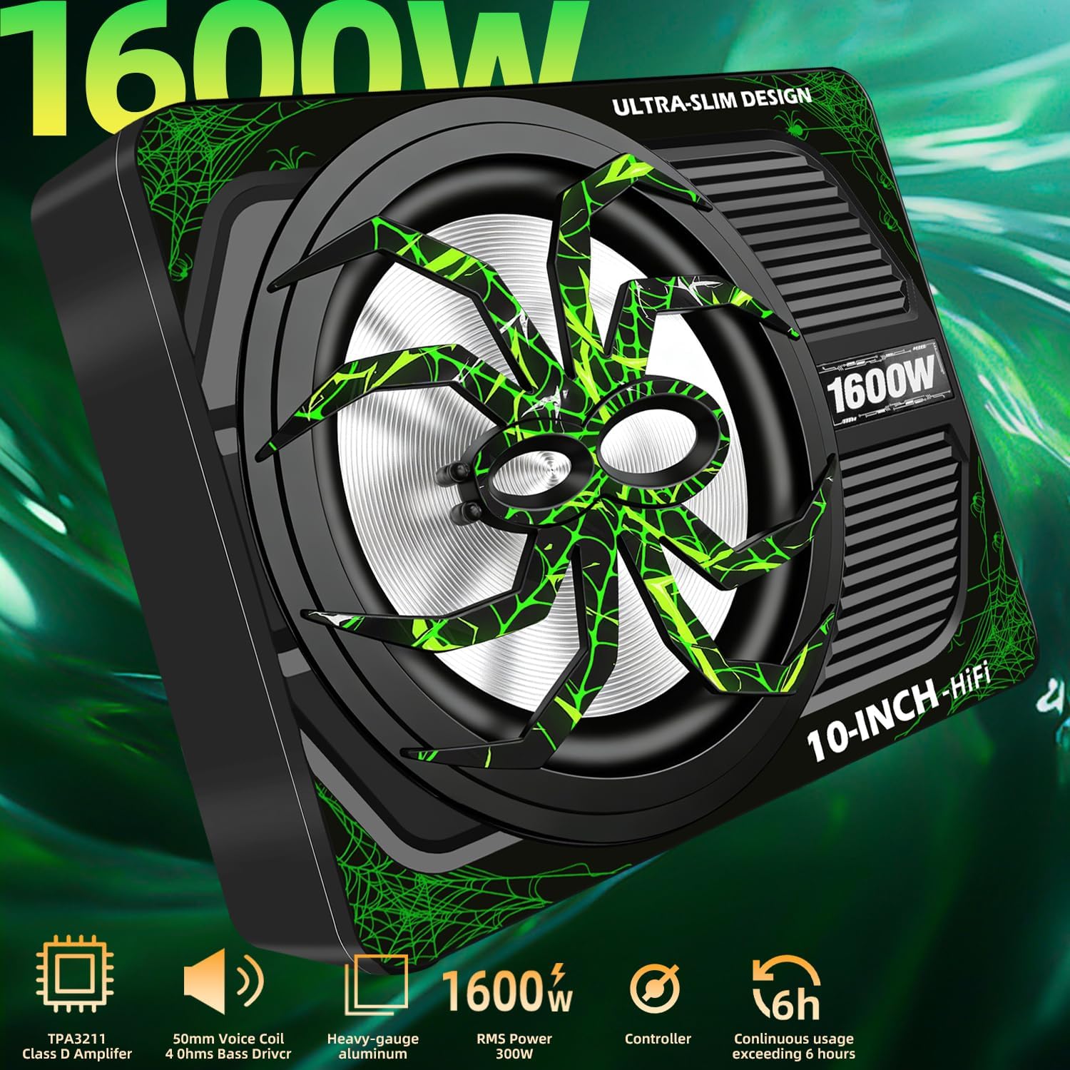 2026 Upgraded 1600W 10