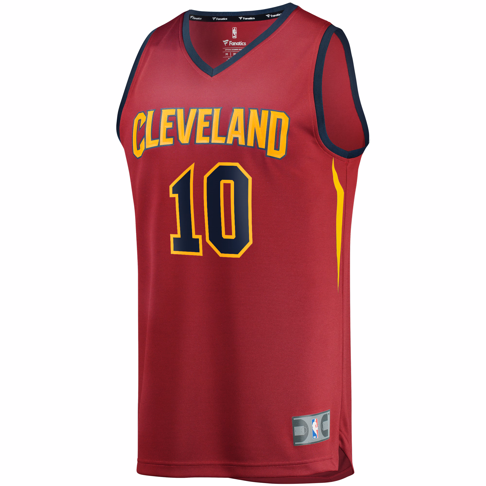Darius Garland Cleveland Cavaliers Fanatics Youth Replica Fast Break Jersey Wine - Icon Edition
