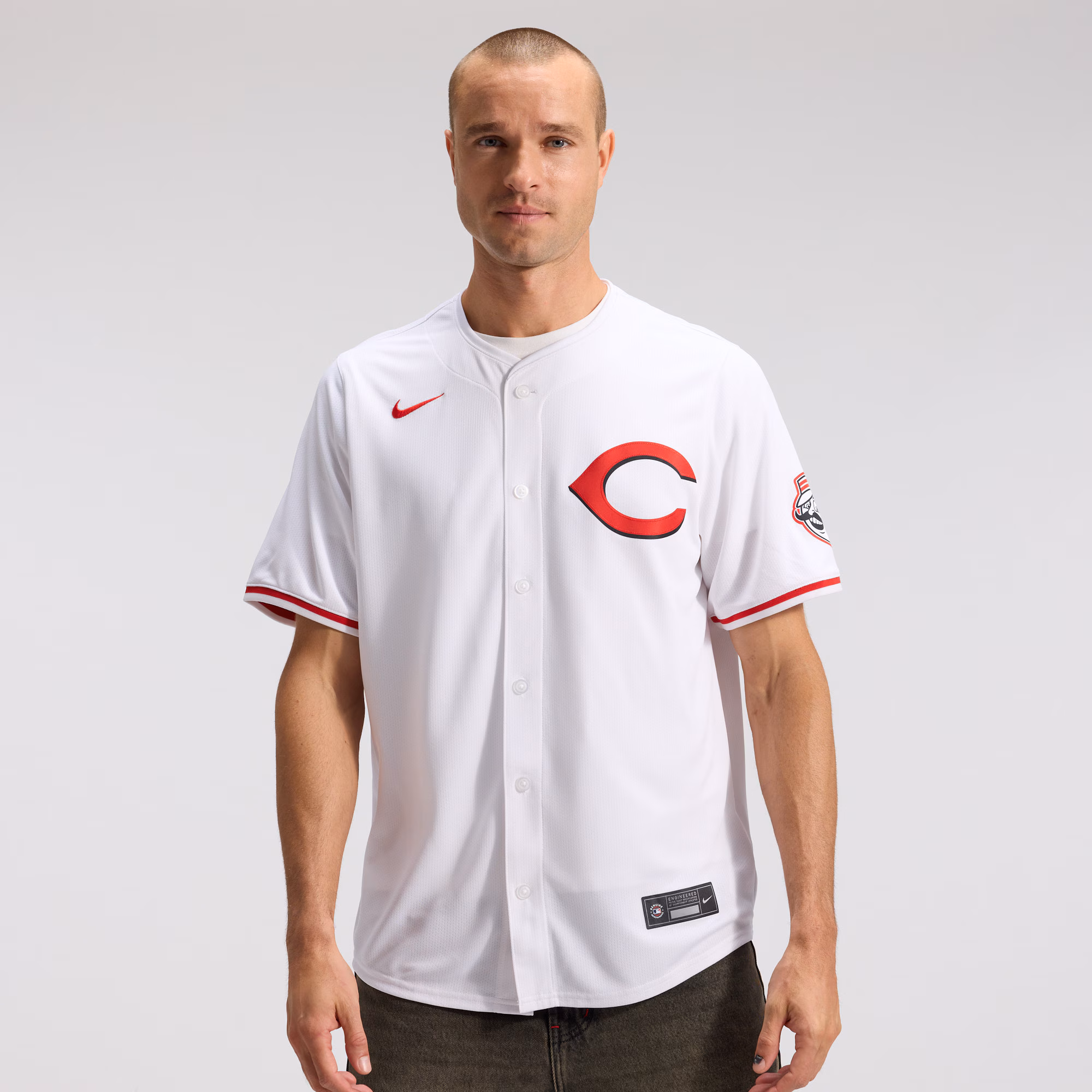 Elly De La Cruz Cincinnati Reds Nike Alternate 2 Limited Player Jersey - White
