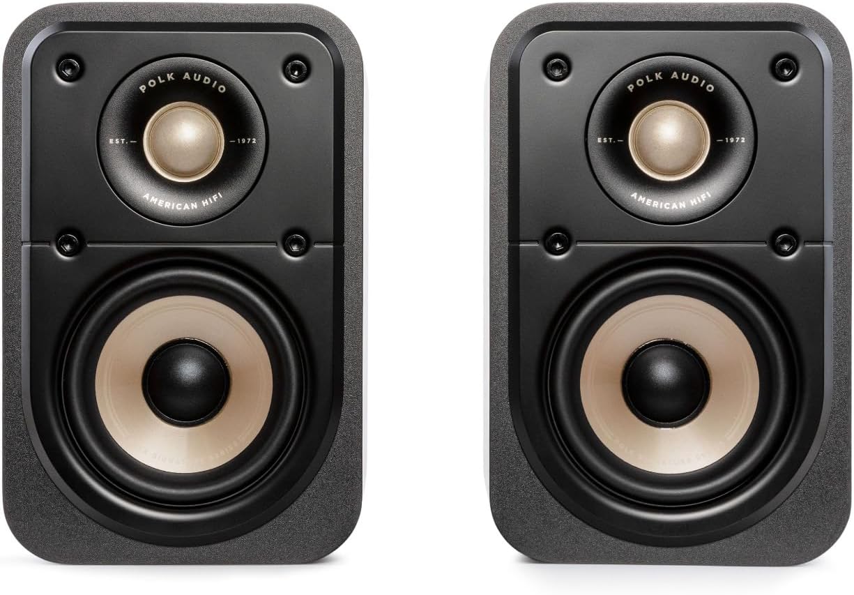Polk Signature Elite ES10 Surround Sound Speakers - Hi-Res Audio Certified, Dolby Atmos & DTS:X Compatible, 1