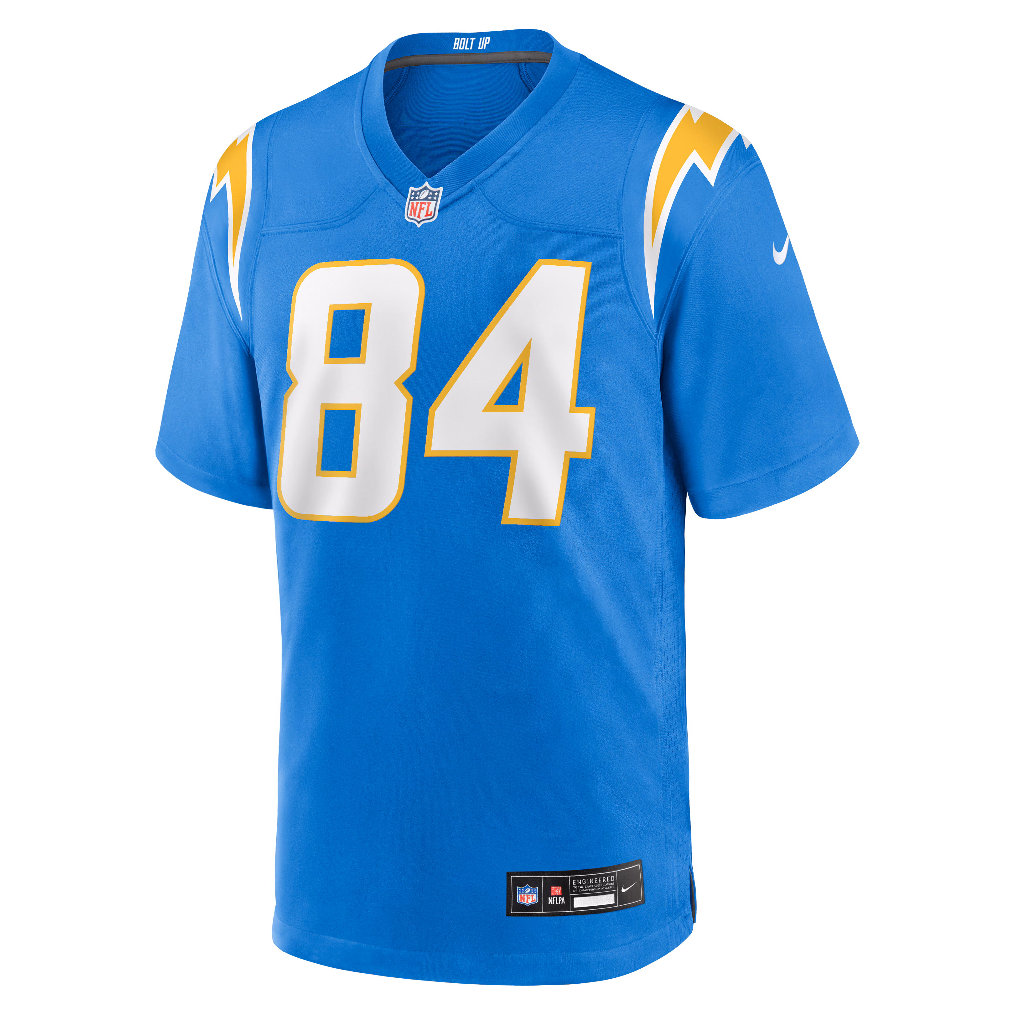KeAndre Lambert-Smith Los Angeles Chargers Nike Team Game Jersey -  Powder Blue