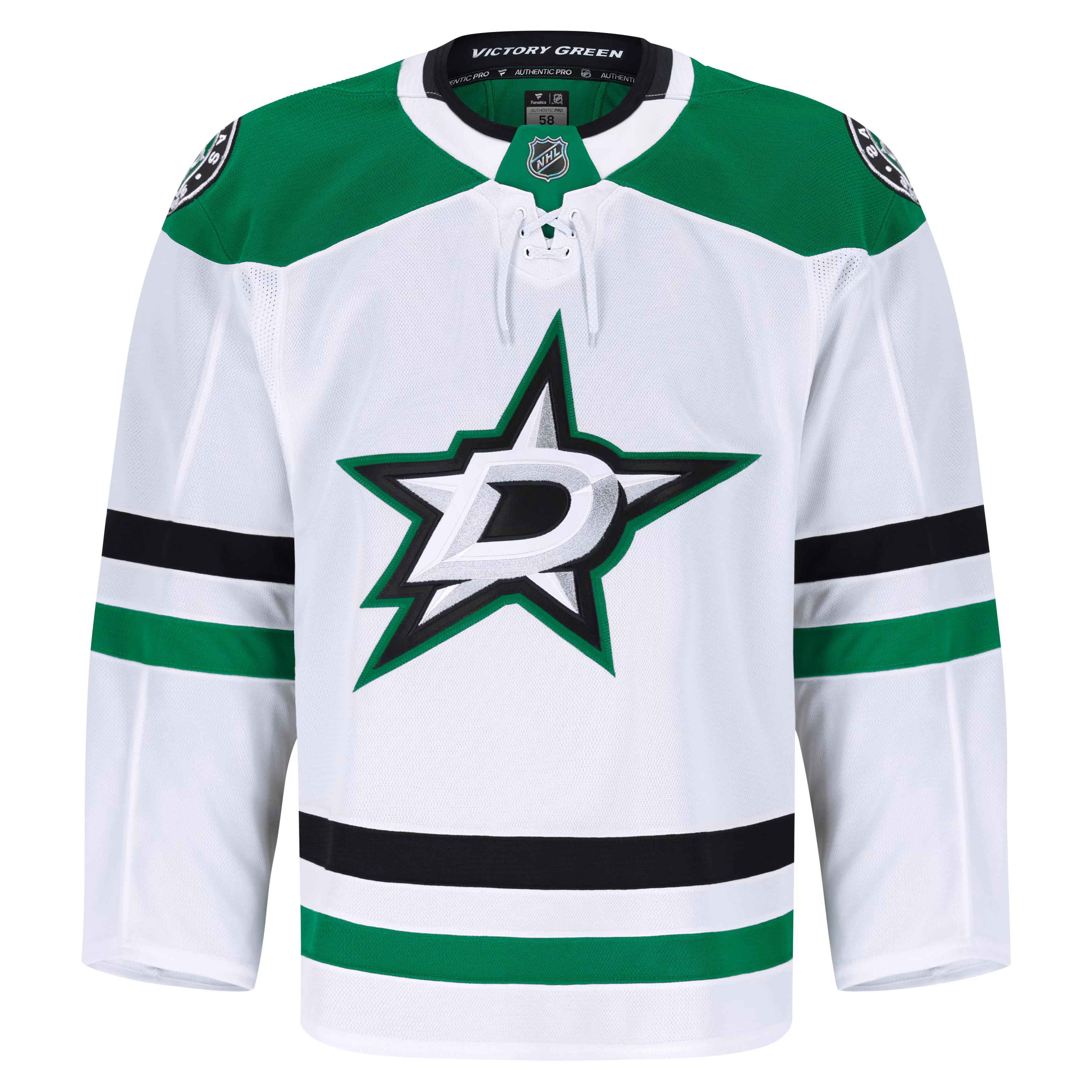 Dallas Stars Fanatics Away Authentic Pro Jersey - White