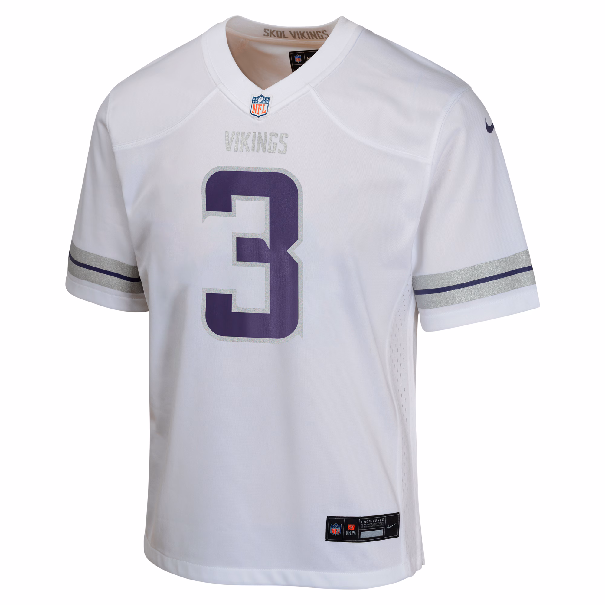 Jordan Addison Minnesota Vikings Nike Youth Game Jersey - White
