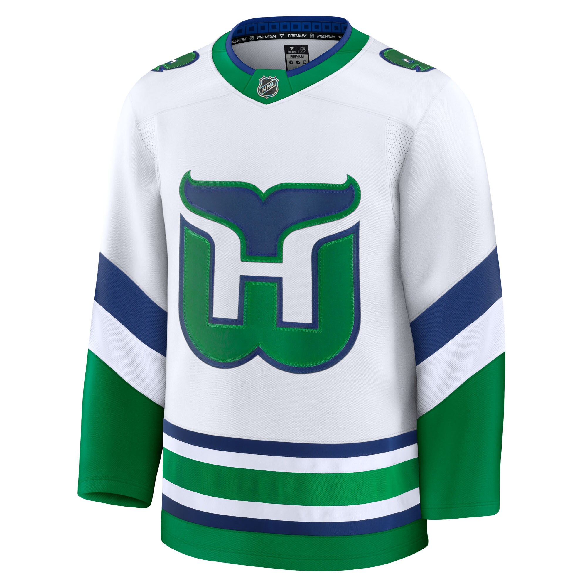 Carolina Hurricanes Fanatics Throwback Premium Jersey - White