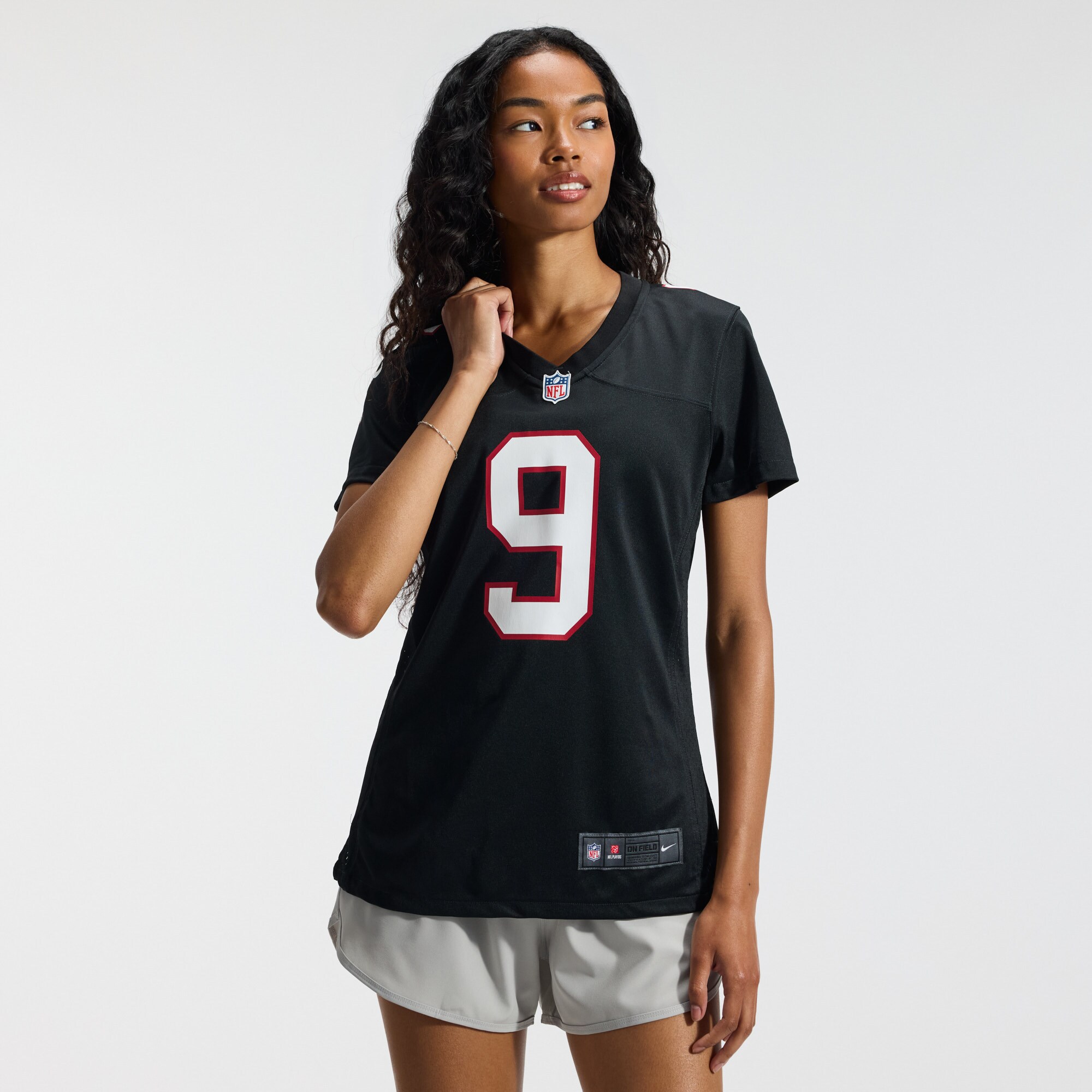 Michael Penix Jr. Atlanta Falcons Nike Women's Alternate Game Jersey -  Black