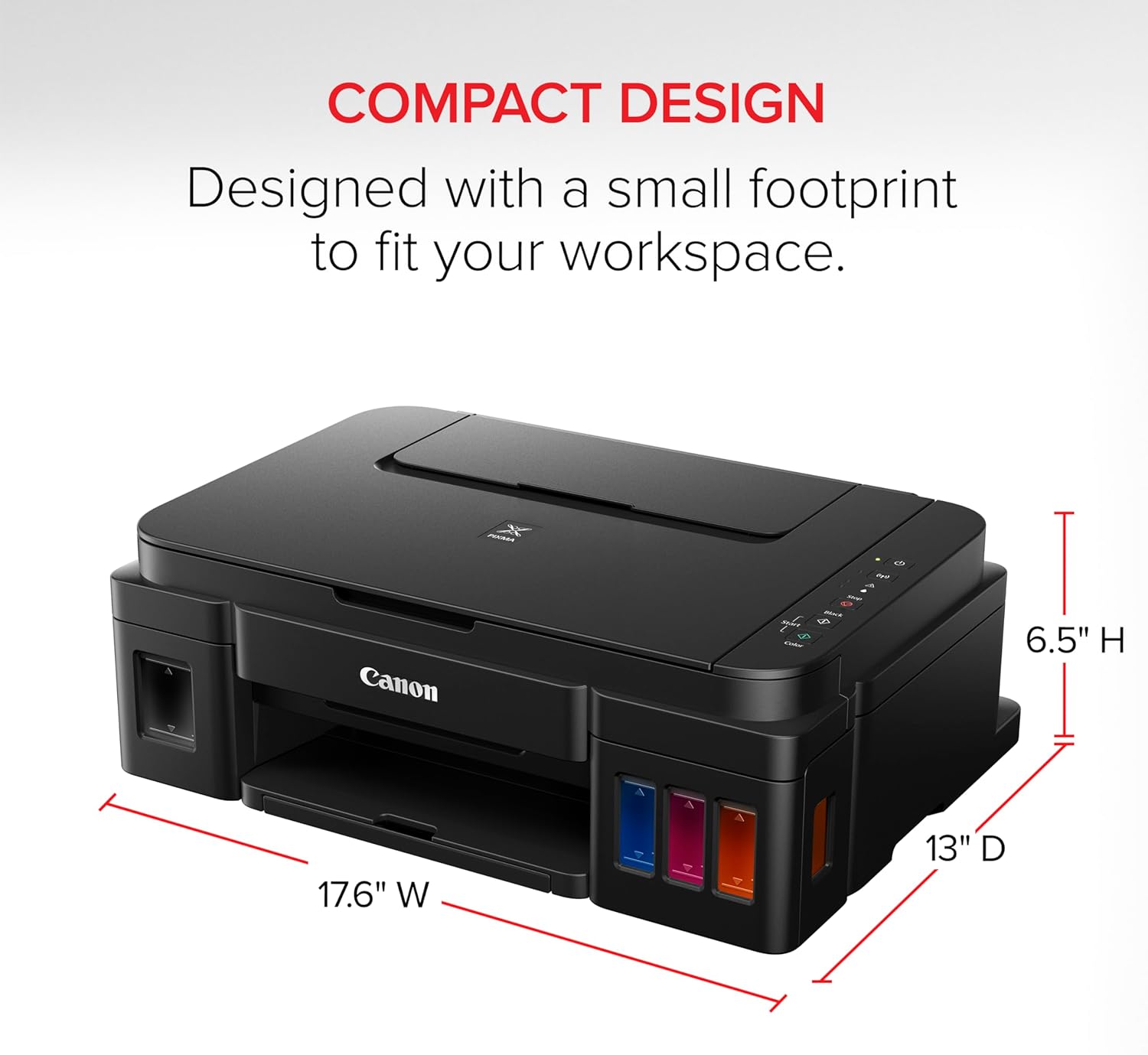 Canon PIXMA G3202 - MegaTank, Wireless All-in-One Printer