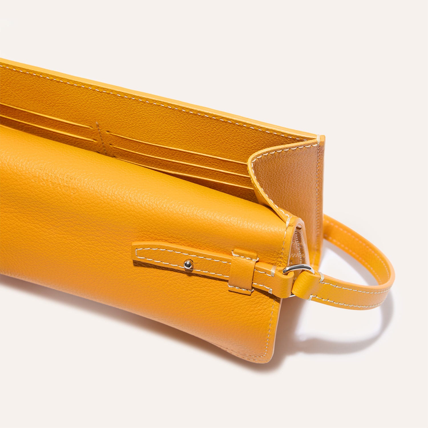 Chypre Wallet-Pouch Stripes and Initials