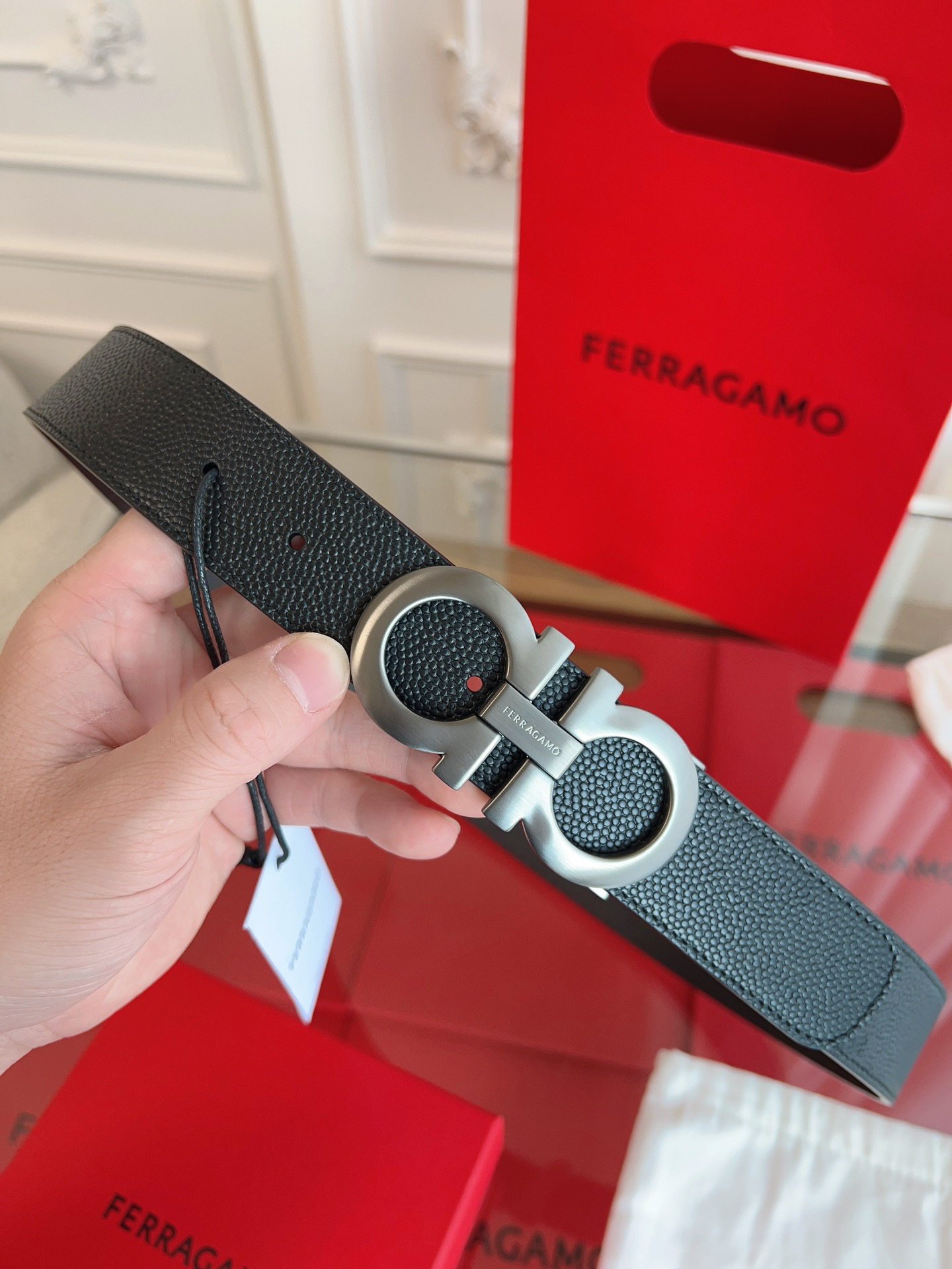 Ferragamo belt-111