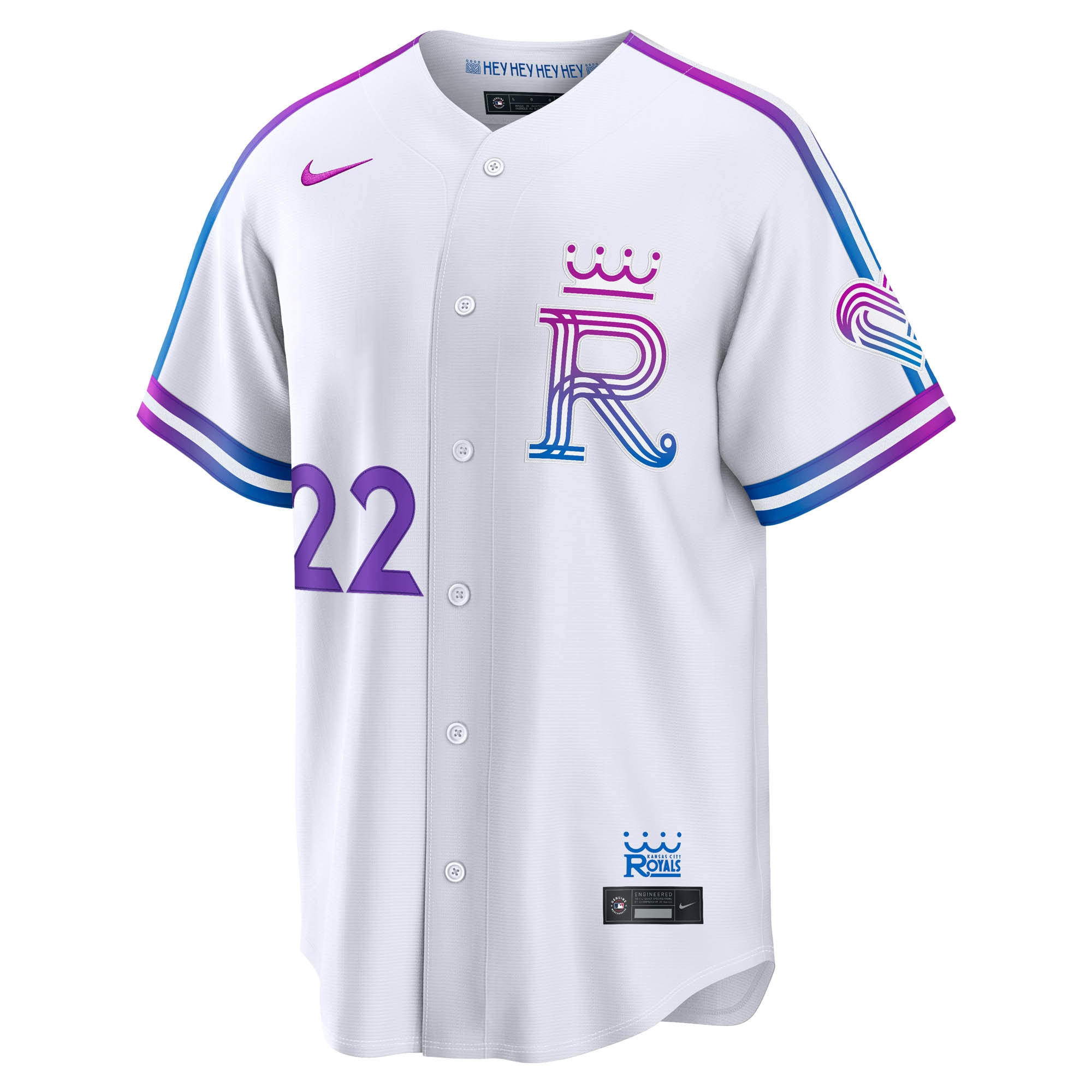 Carter Jensen Kansas City Royals Nike 2026 City Connect Stadium Jersey - White