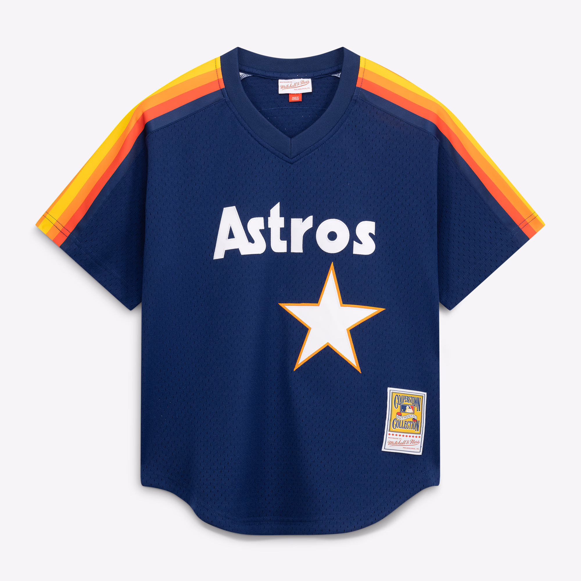 Craig Biggio Houston Astros Mitchell & Ness Authentic Batting Practice Jersey - Navy
