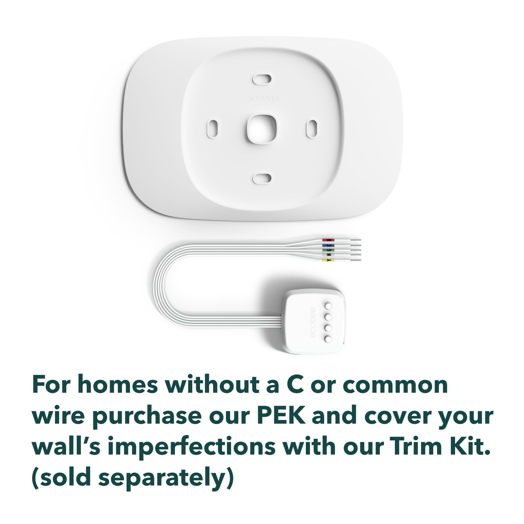 ECOBEE Smart Thermostat Essential - Wi-Fi, Energy Star Certified