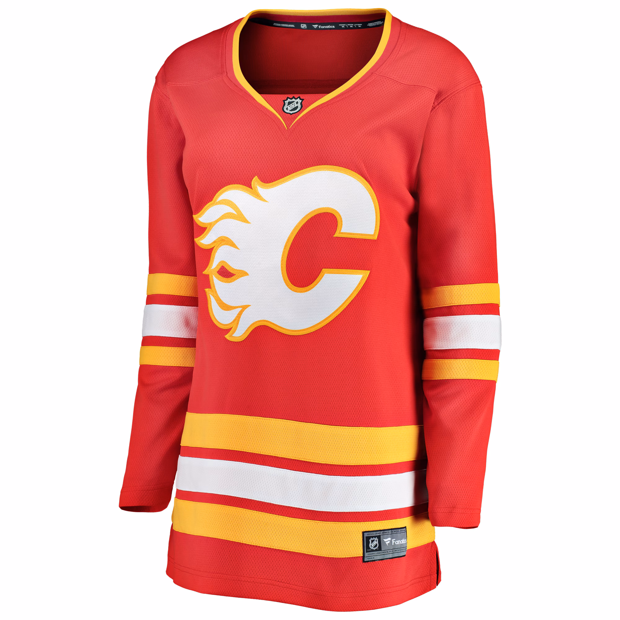 Calgary Flames Fanatics Women's Home Breakaway Jersey - Red