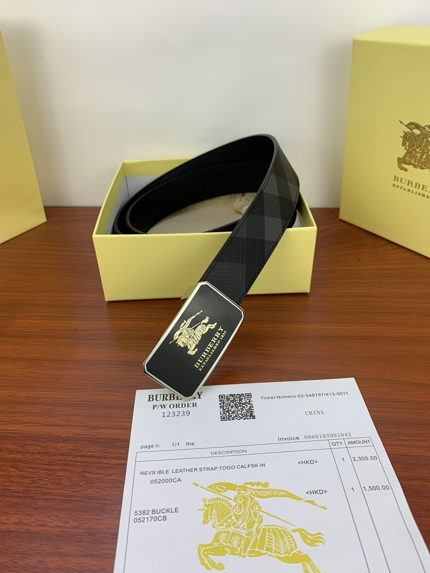 Burberry belt-88