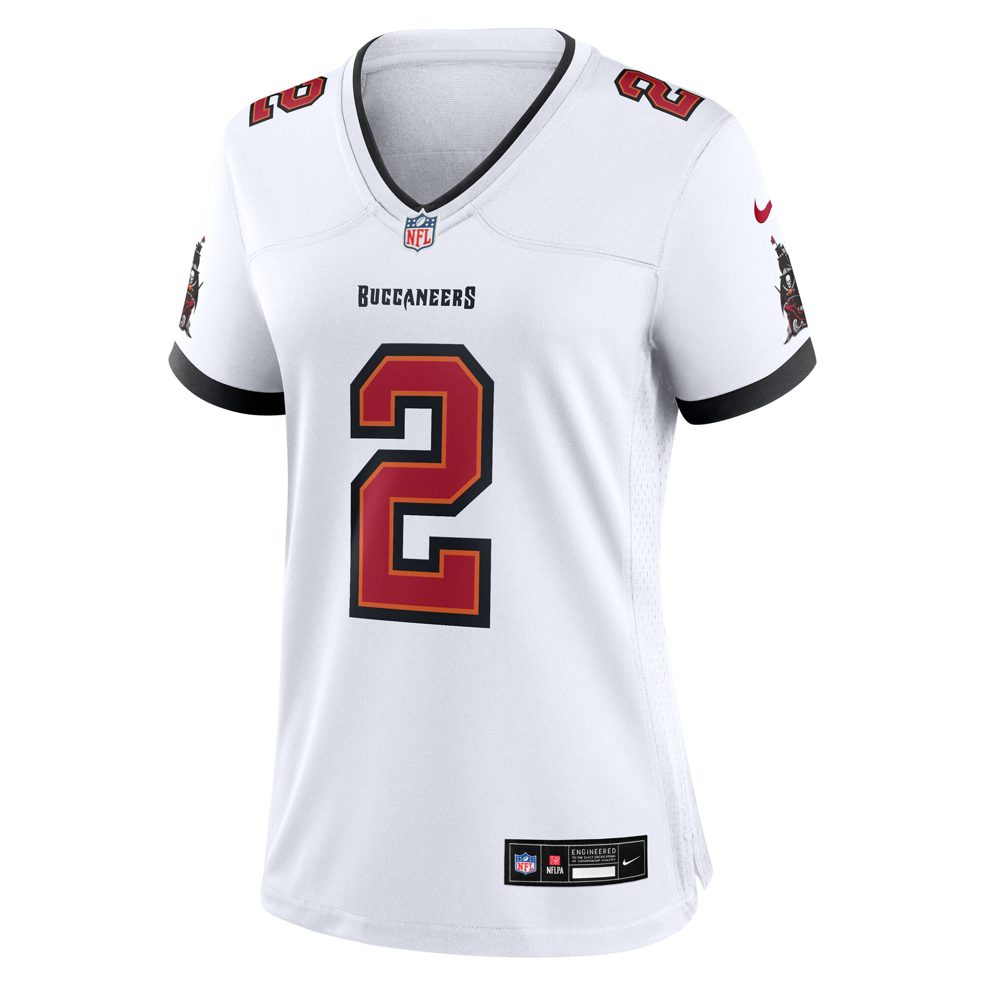 Emeka Egbuka  Tampa Bay Buccaneers Nike Women's  Game Jersey - White