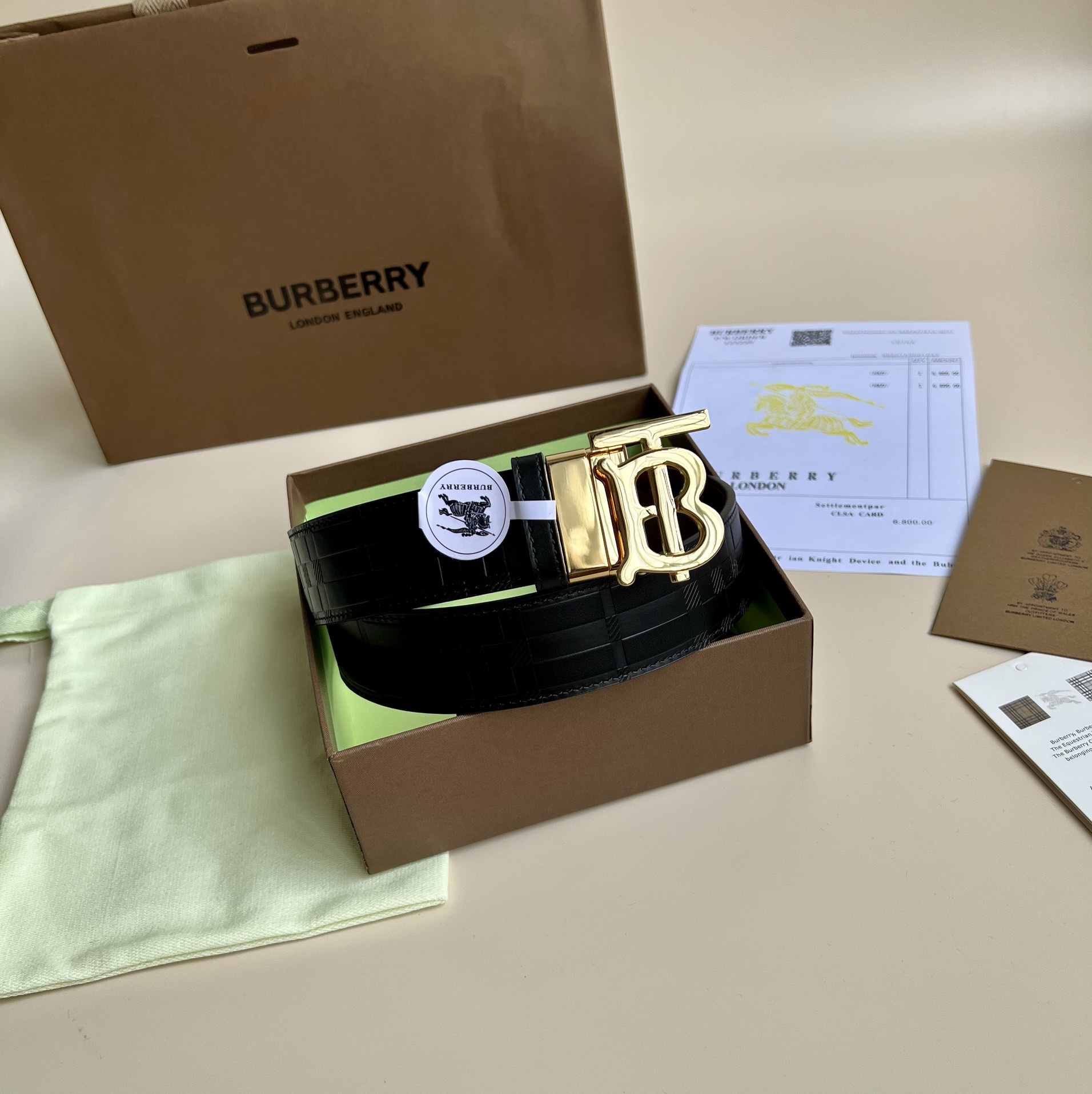Burberry belt-17
