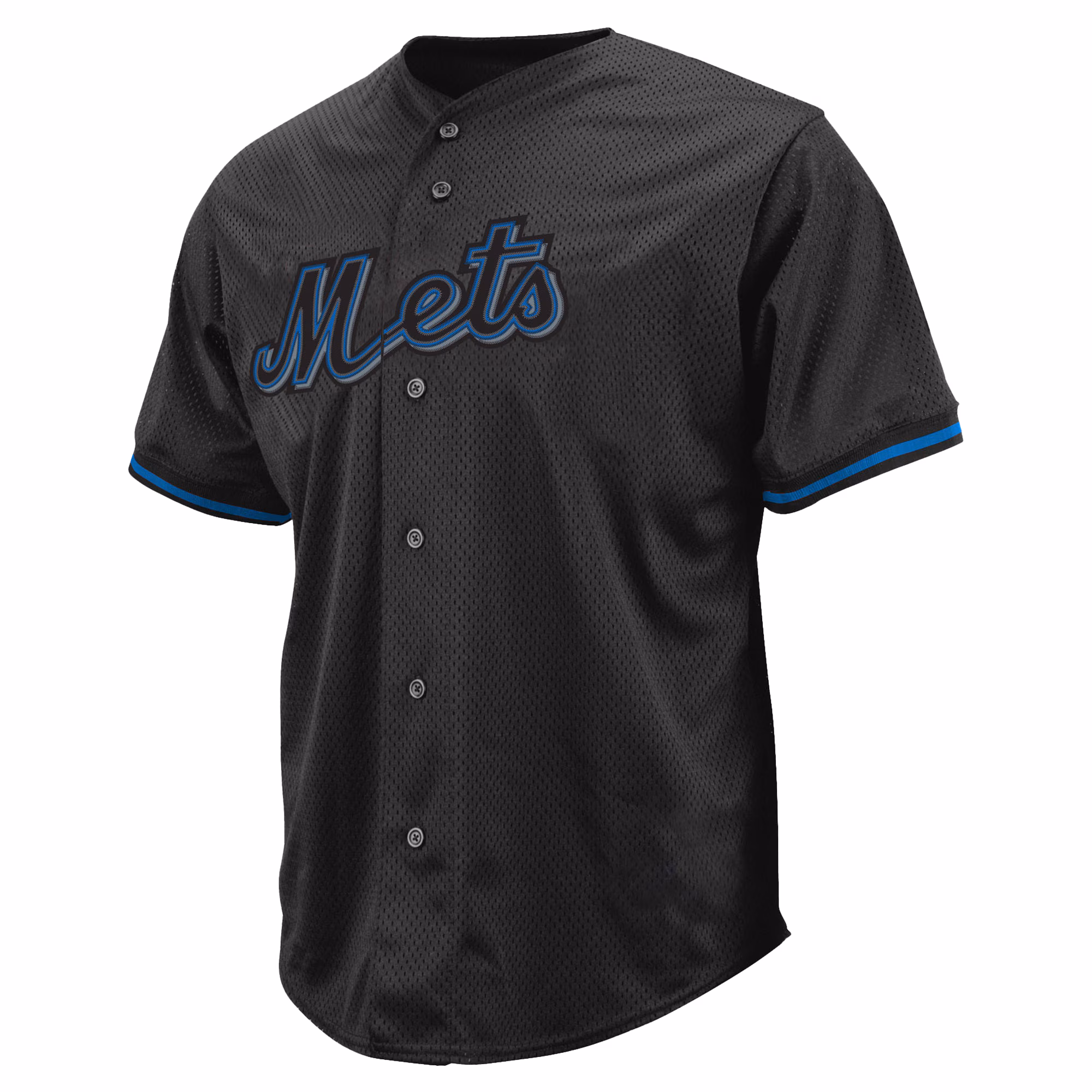 Juan Soto New York Mets Profile Big & Tall Pop Fashion Jersey - Black