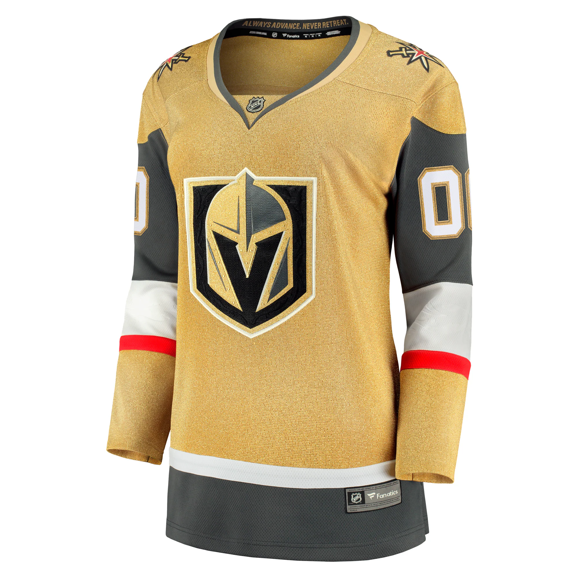 Vegas Golden Knights Fanatics Women's Home Breakaway Custom Jersey -