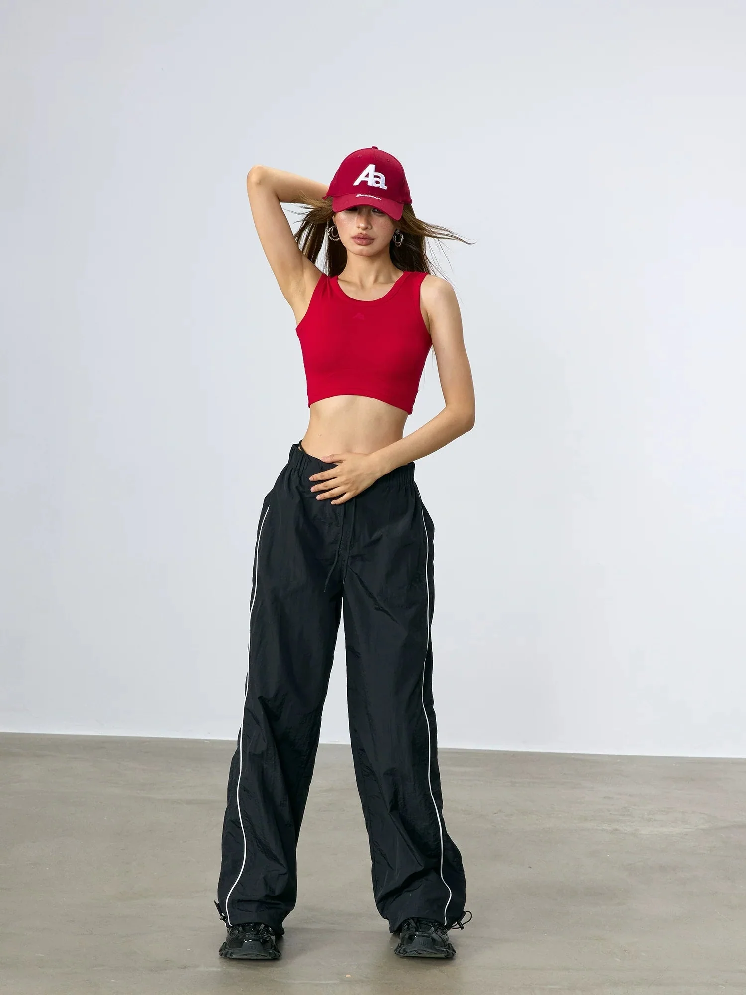 Summer Breathable Casual Overalls Jazz Pants KT3193