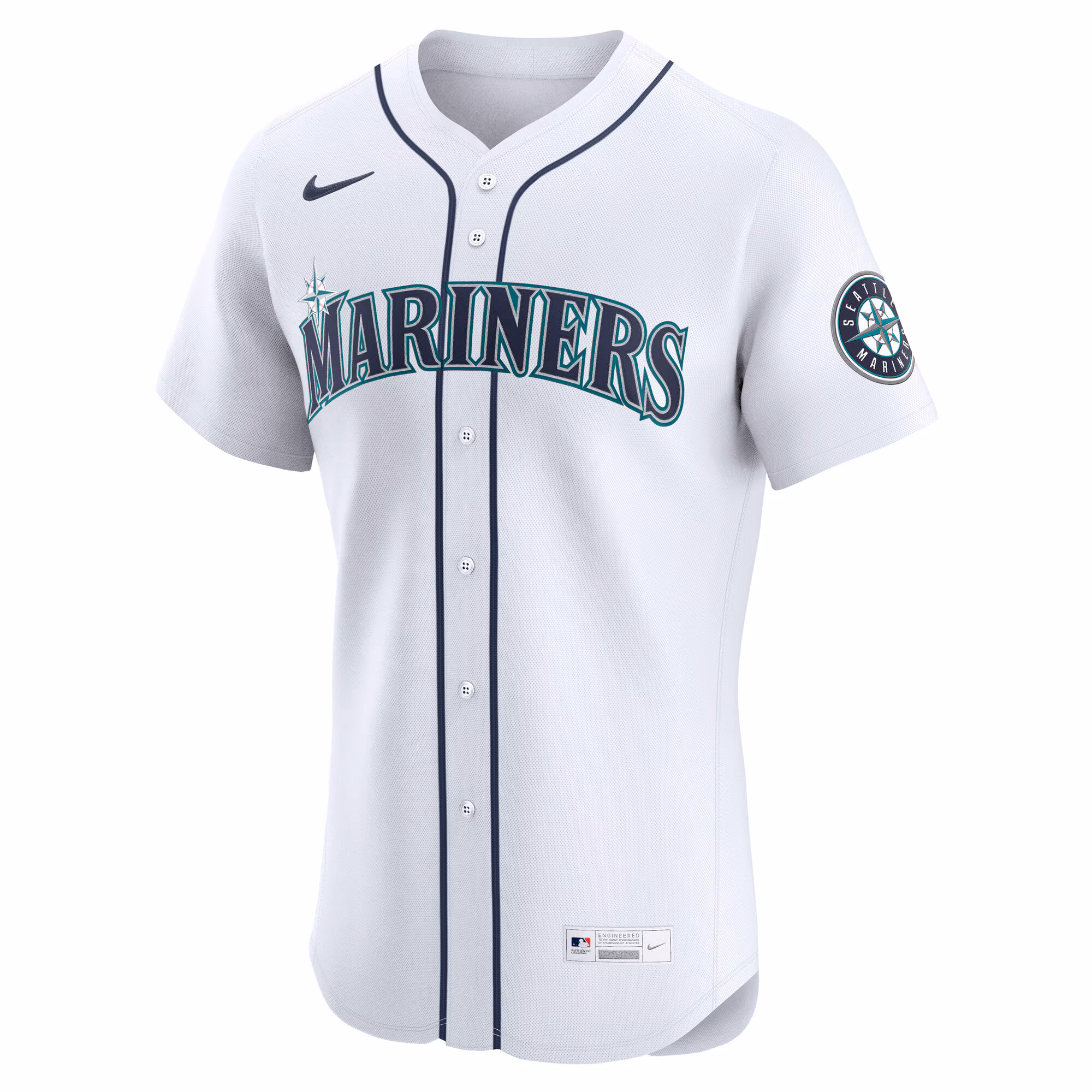Julio Rodríguez Seattle Mariners Nike Home Elite Jersey - White